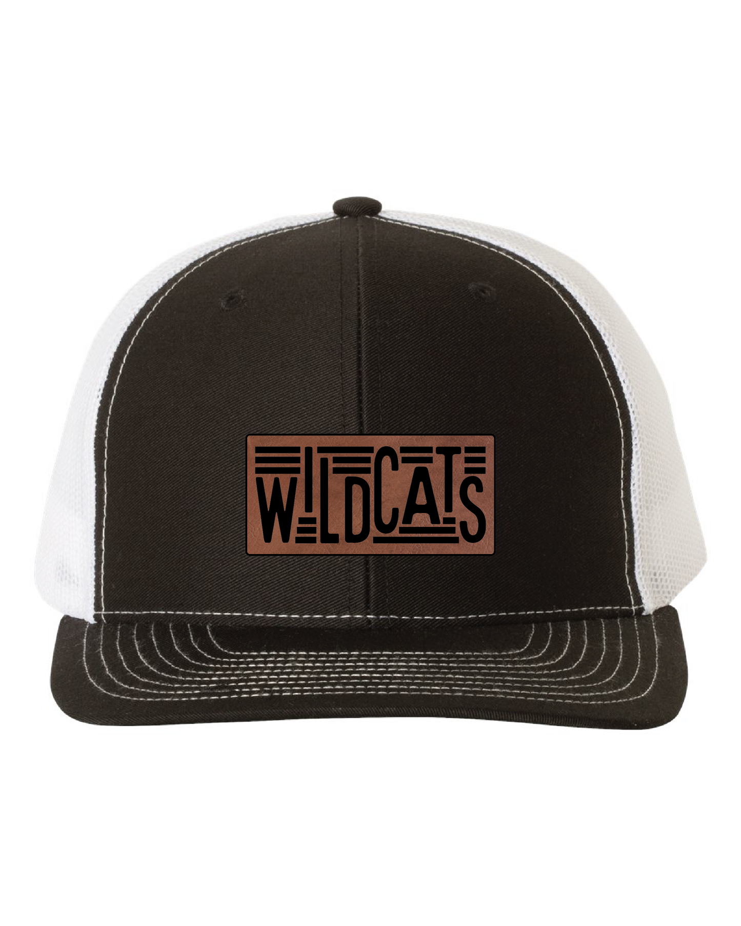 Snapback Leather Patch Hat