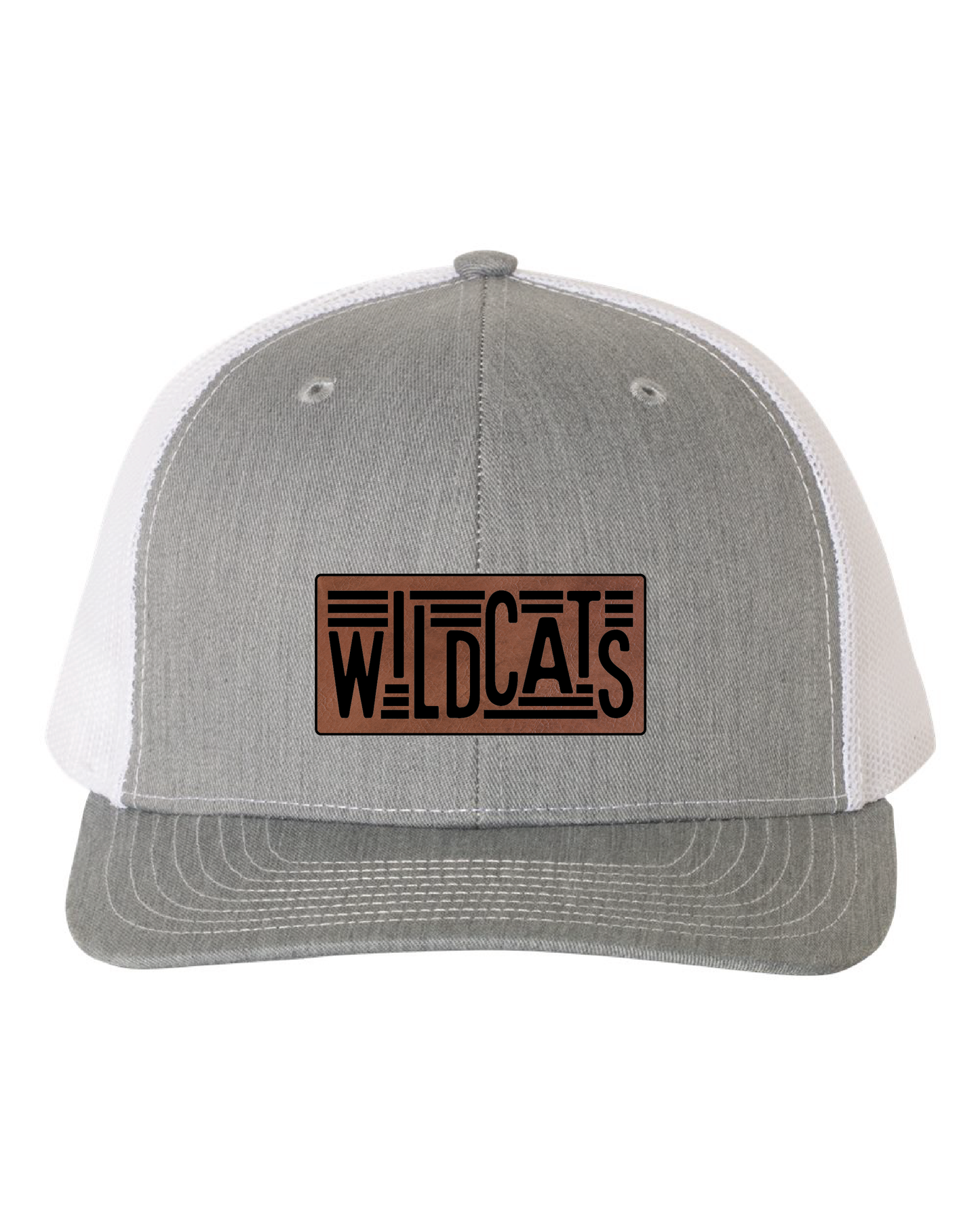 Snapback Leather Patch Hat