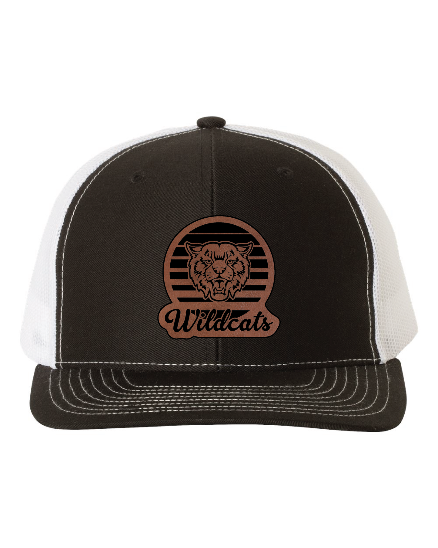 Snapback Leather Patch Hat