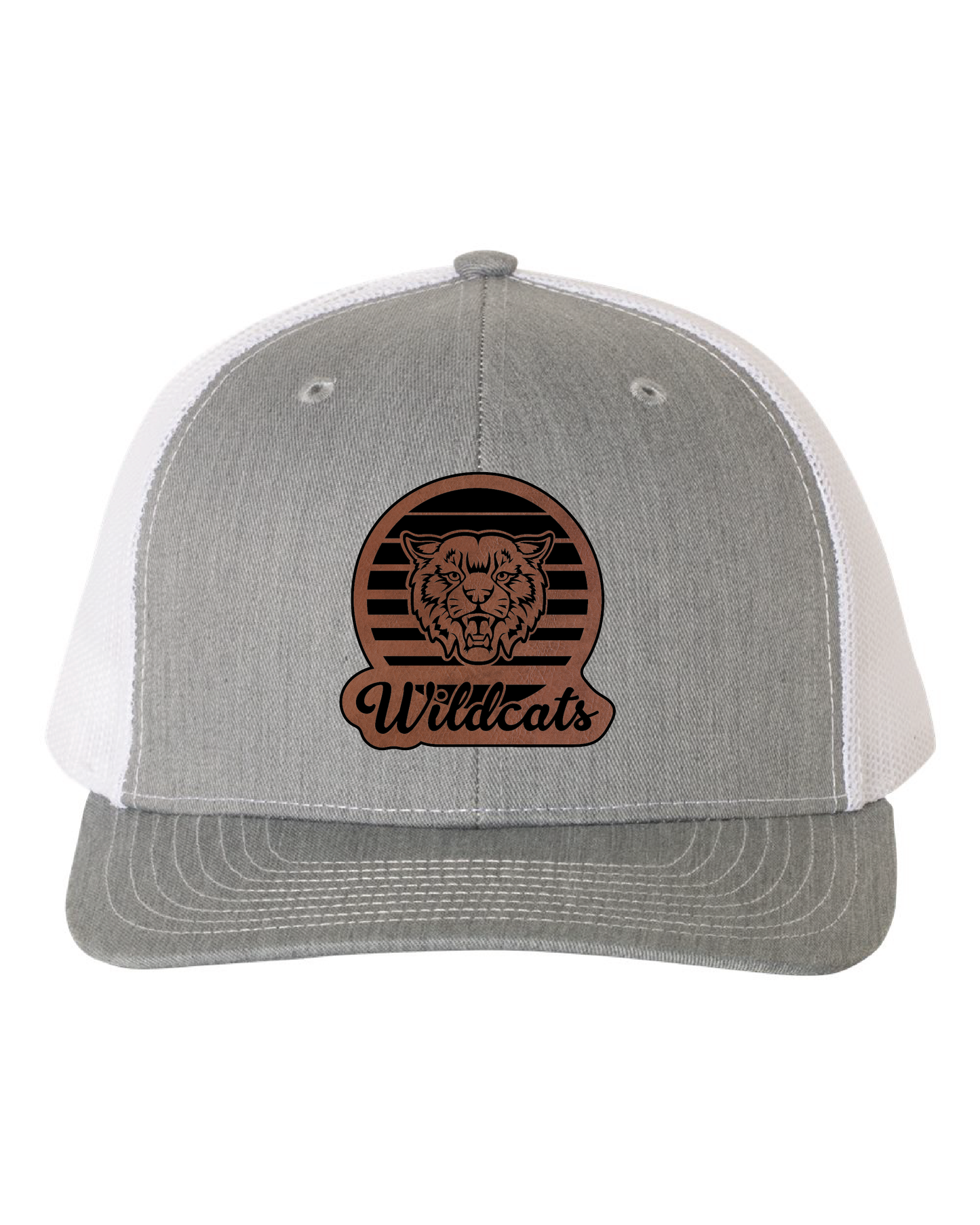 Snapback Leather Patch Hat