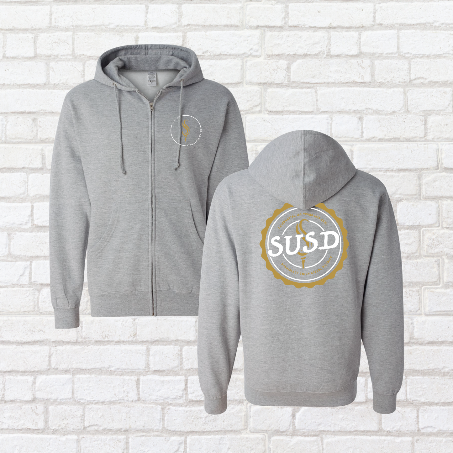 Emblem SUSD Zip Up Hoodie