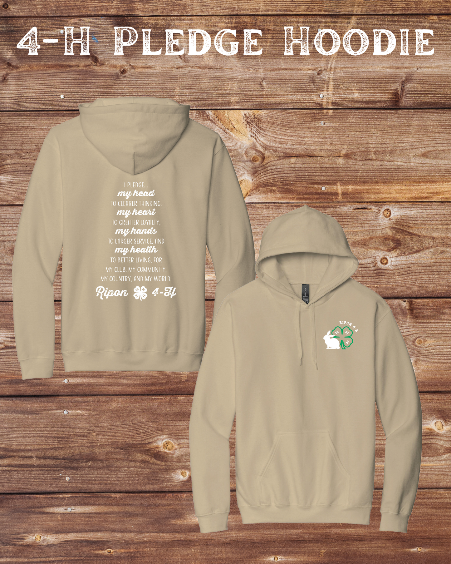 4-H Pledge Hoodie