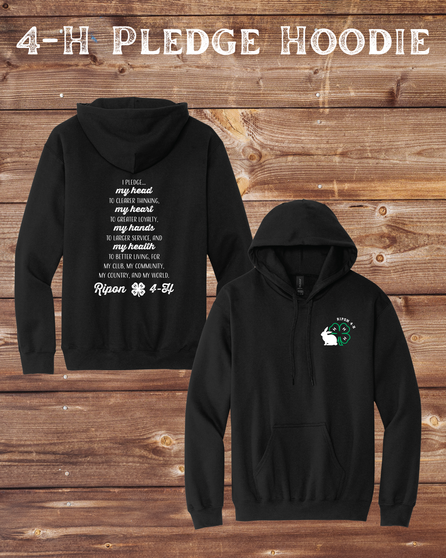 4-H Pledge Hoodie