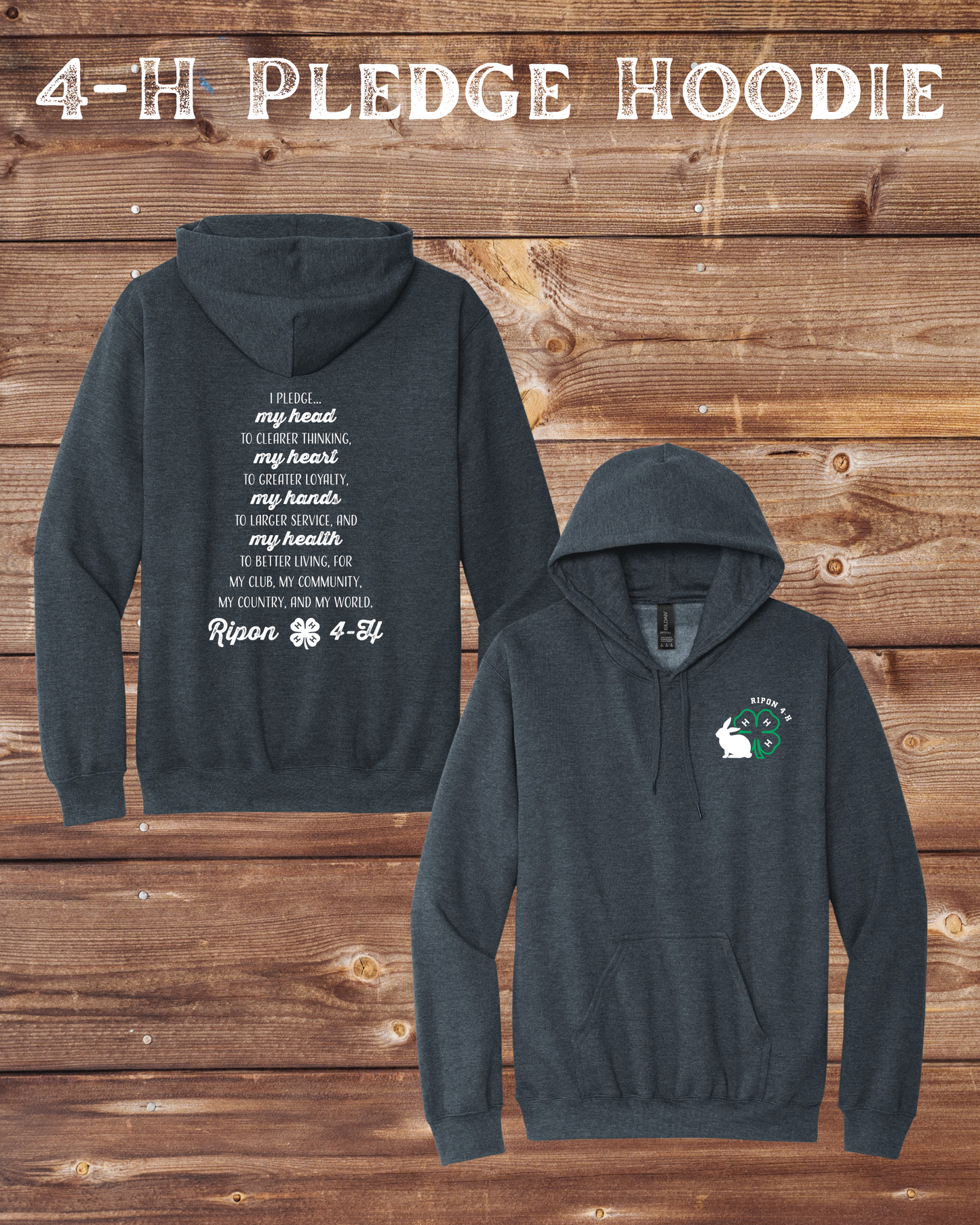 4-H Pledge Hoodie