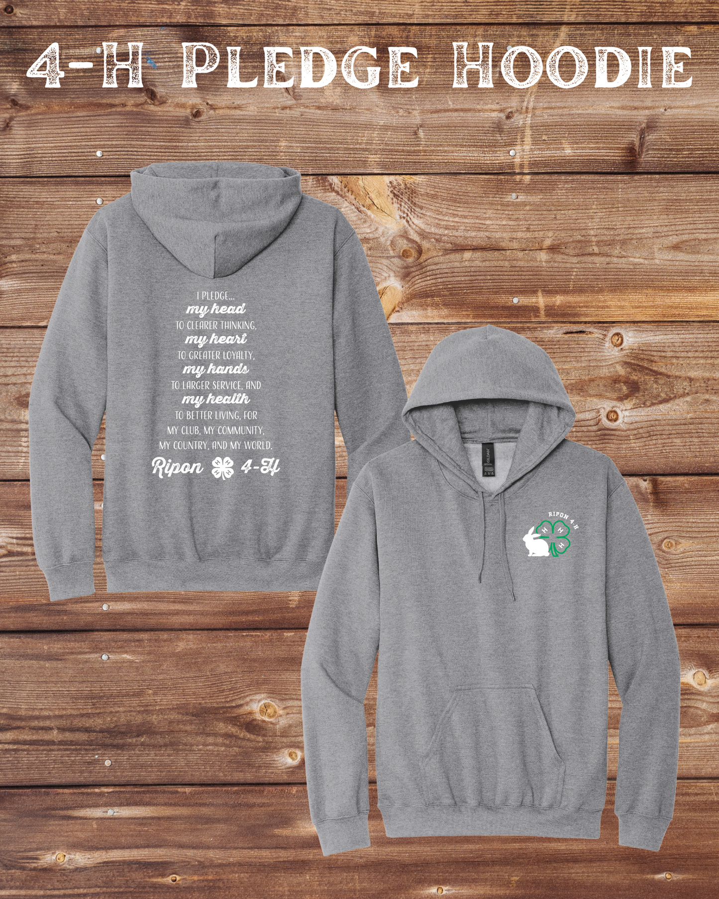 4-H Pledge Hoodie