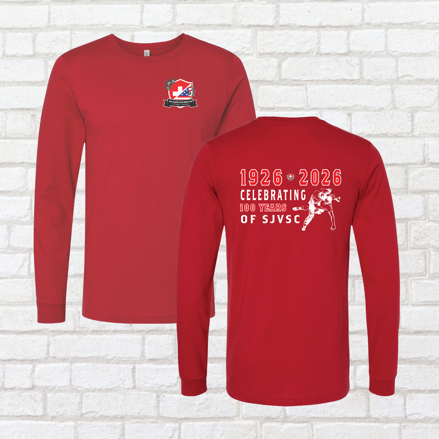 Long Sleeve Swiss Club (Choose your Design!)