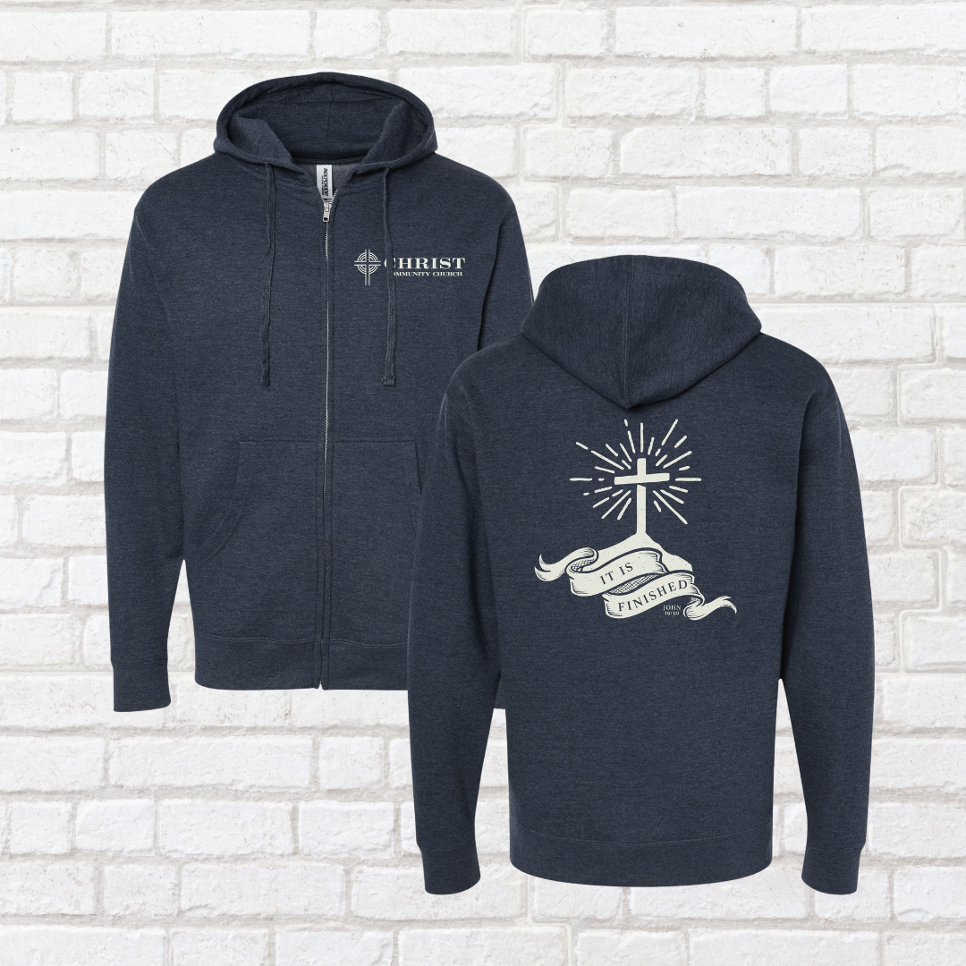 It is Finished ZipUp Hoodie