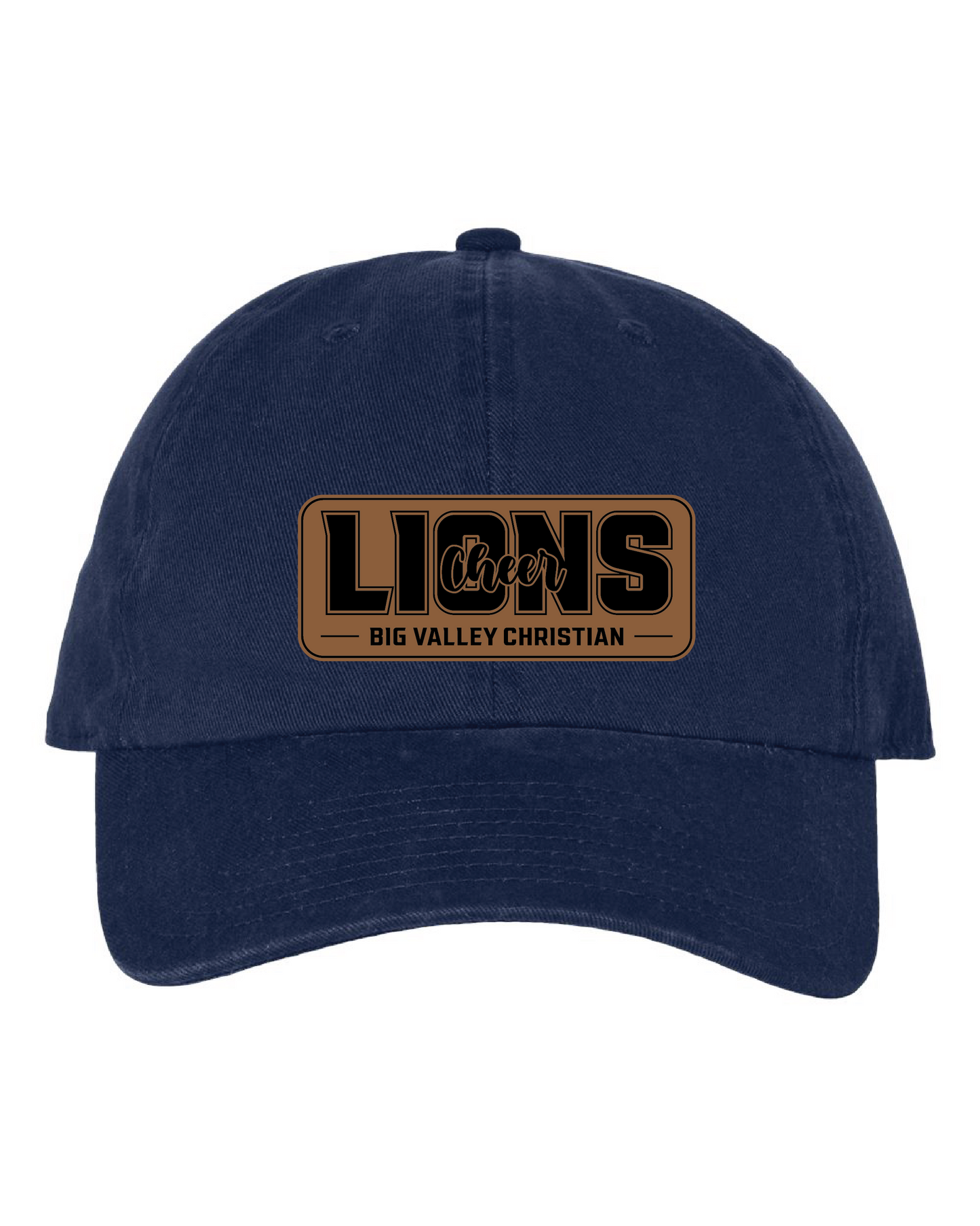 Twill Leather Patch Hat