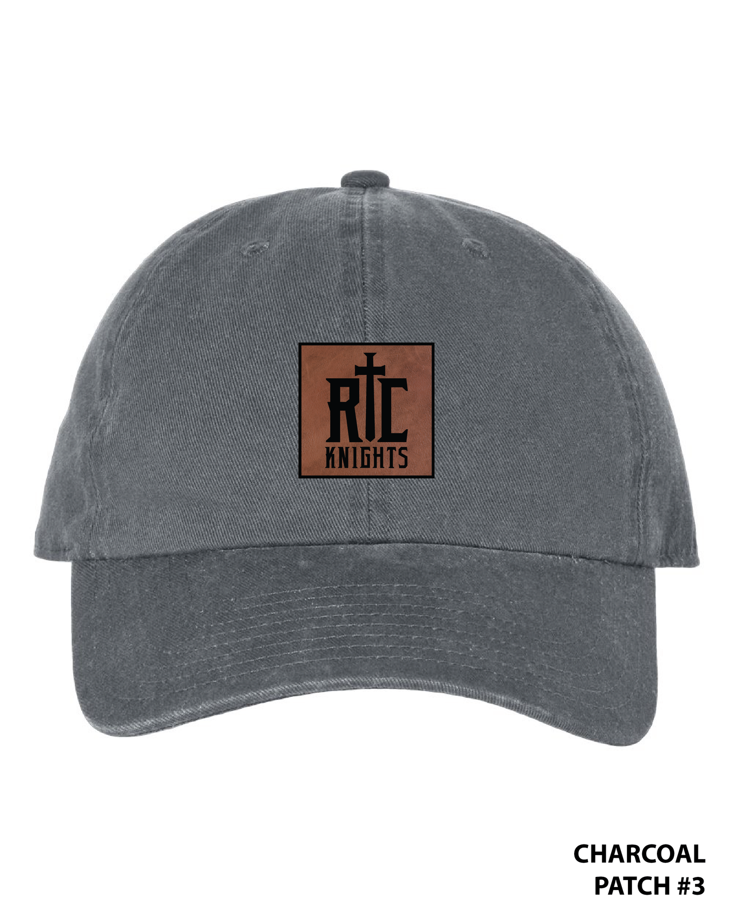 Customizable Twill Leather Patch Hat