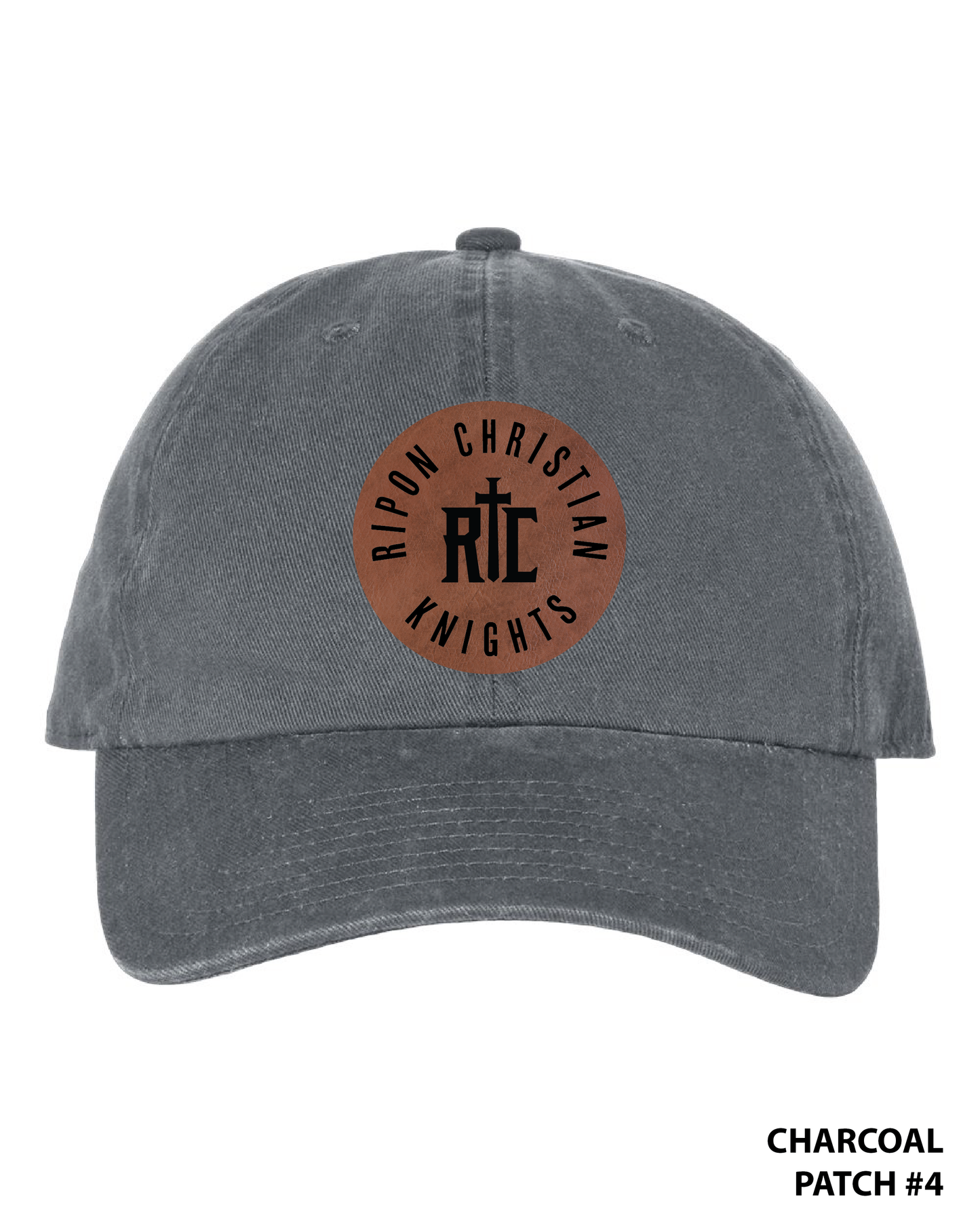 Customizable Twill Leather Patch Hat