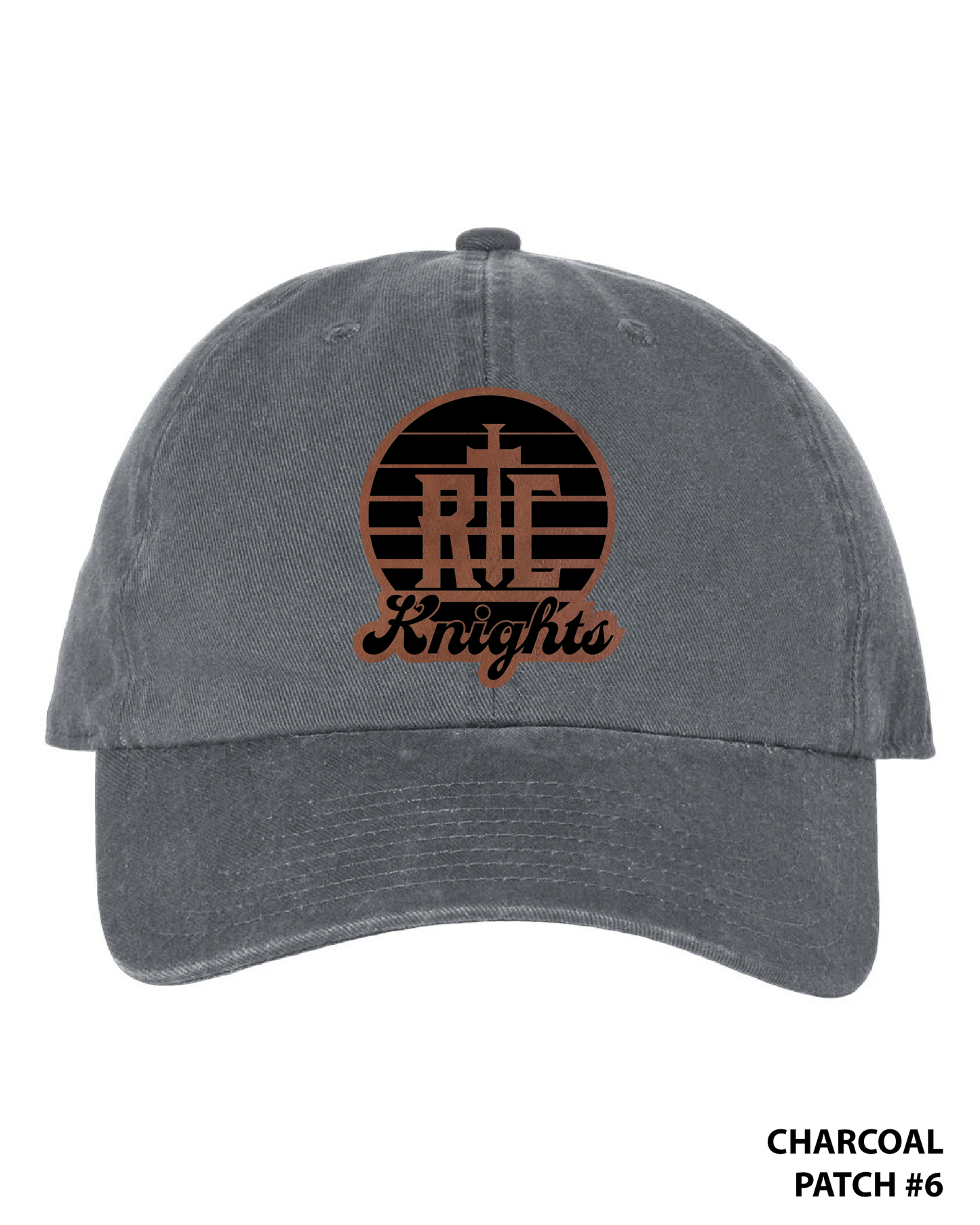 Customizable Twill Leather Patch Hat