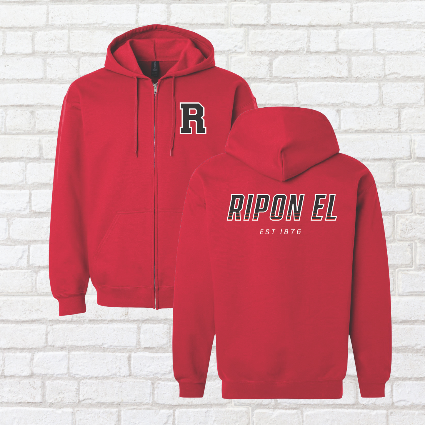 Athletic Ripon El Zip Up Hoodie
