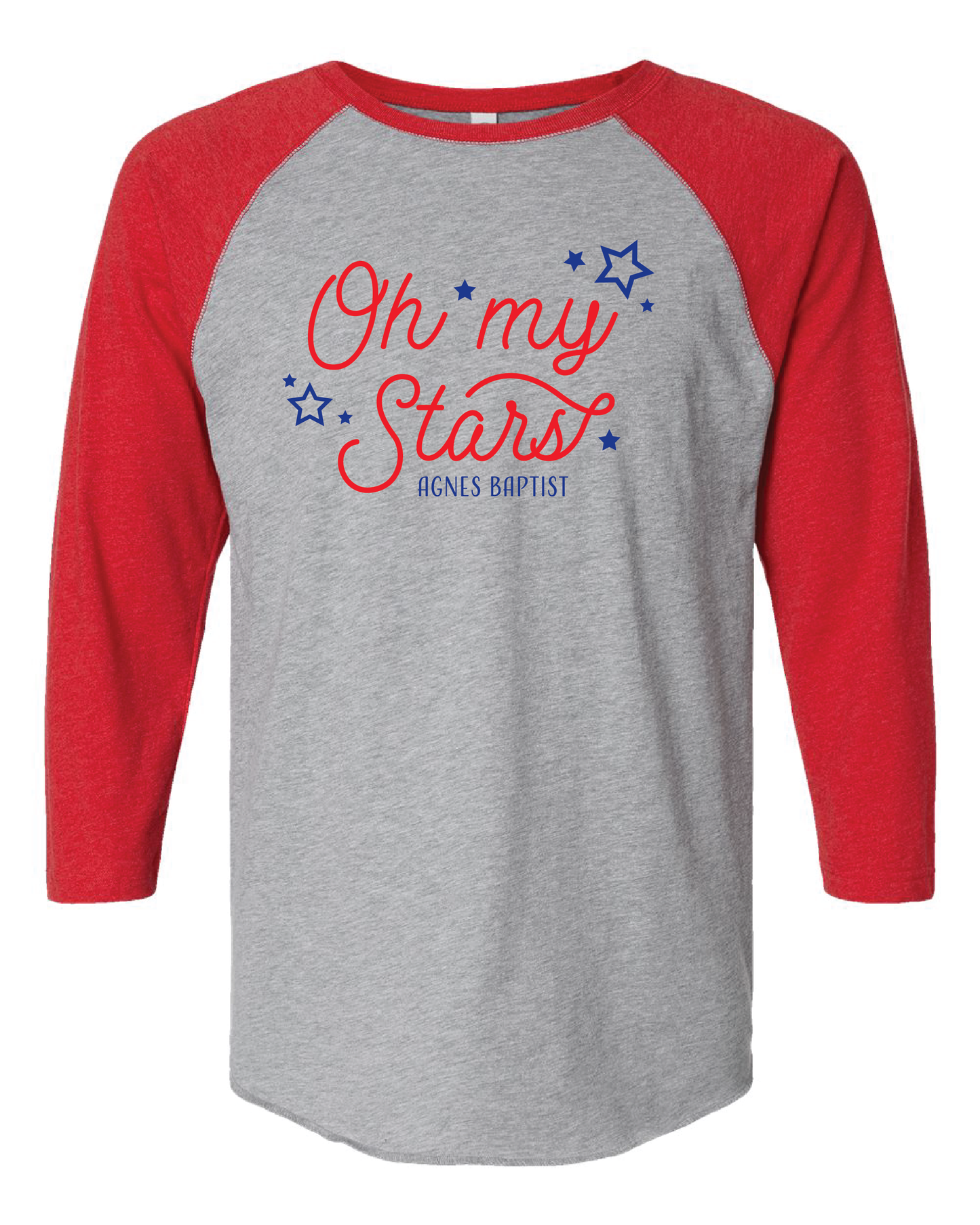 AB Baseball Style Tee (choose your logo)