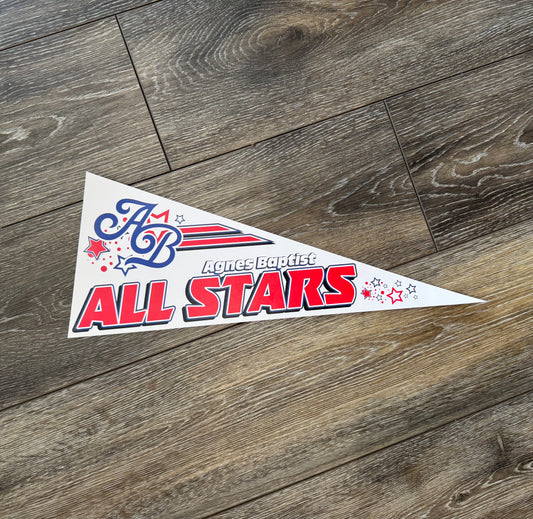 Agnes Baptist Pennant Flag