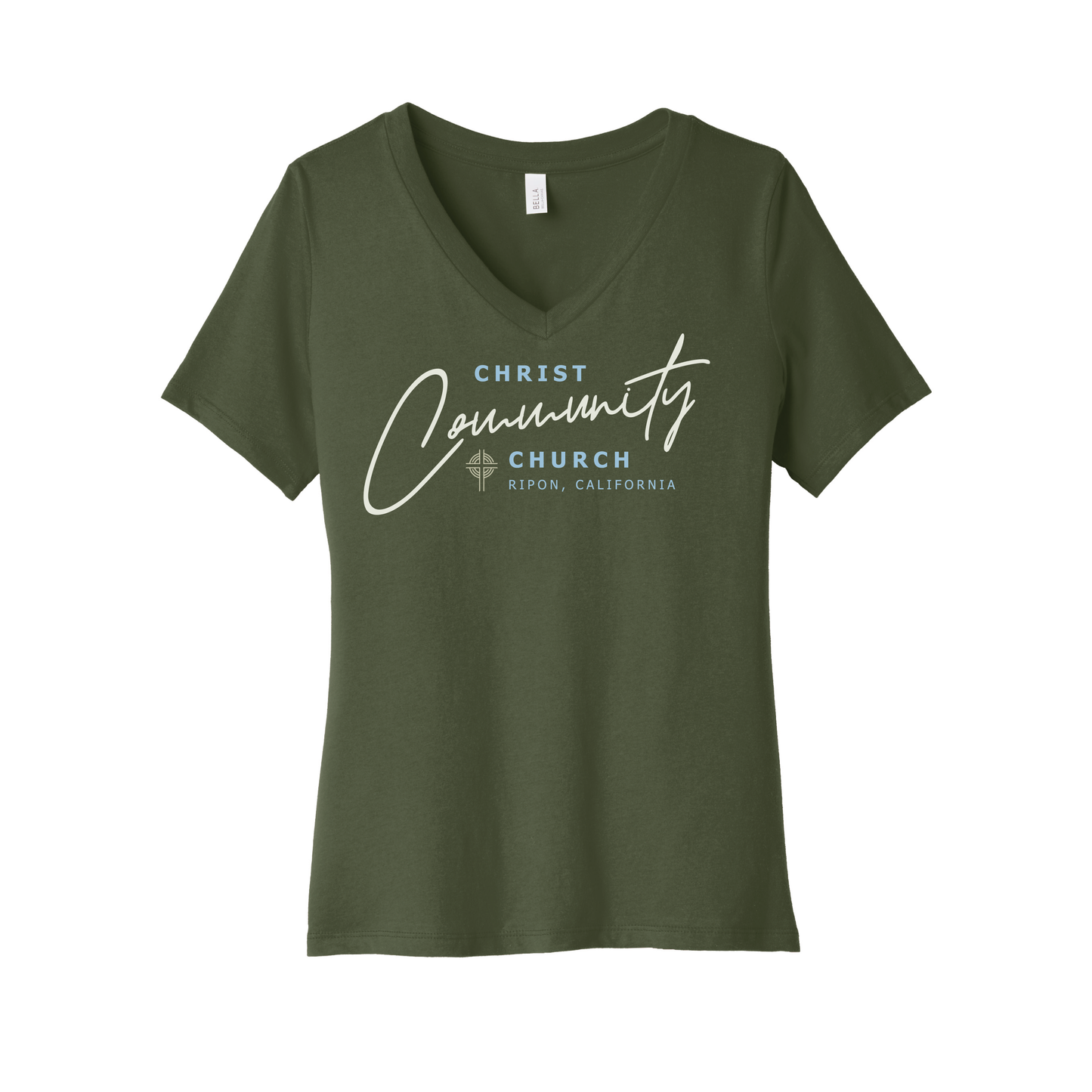 Community CCC Women's Relaxed V Neck Tee