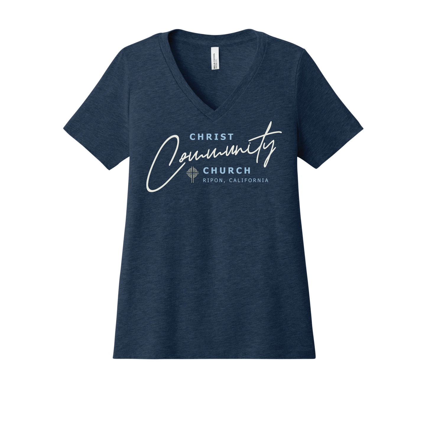 Community CCC Women's Relaxed V Neck Tee