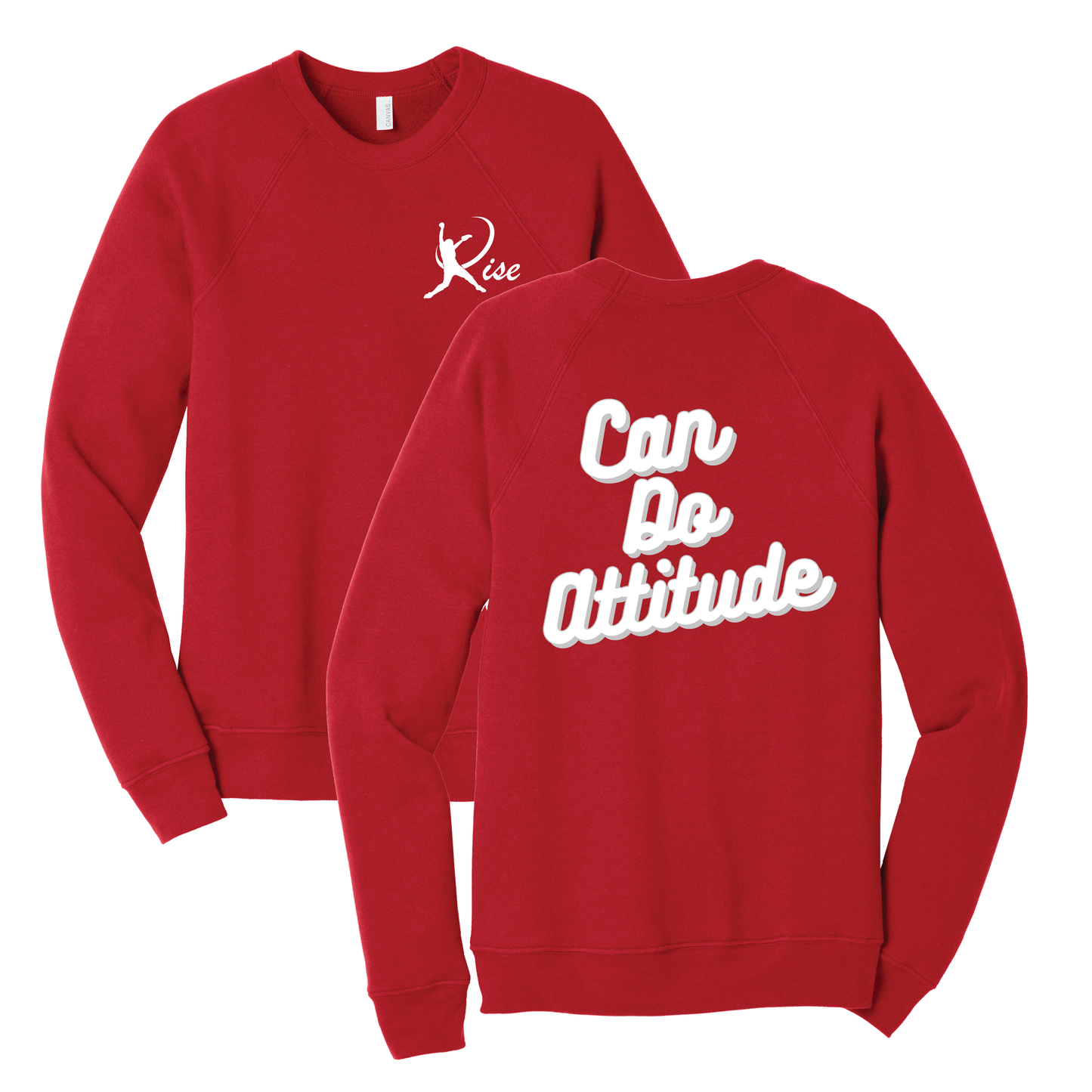 Can Do Attitude Crewneck Sweatshirt
