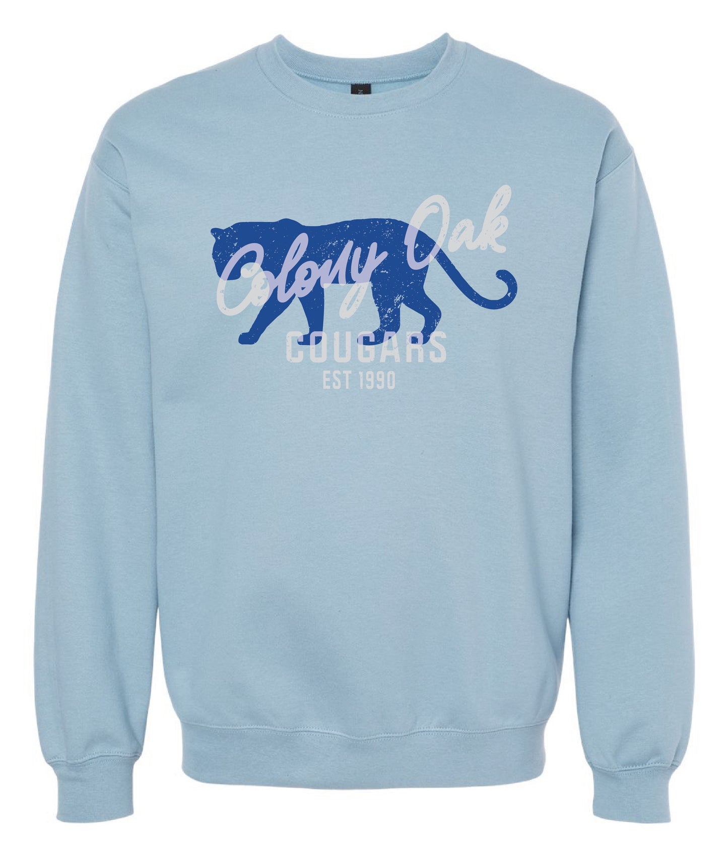 Distressed Colony Oak Crewneck Sweatshirt