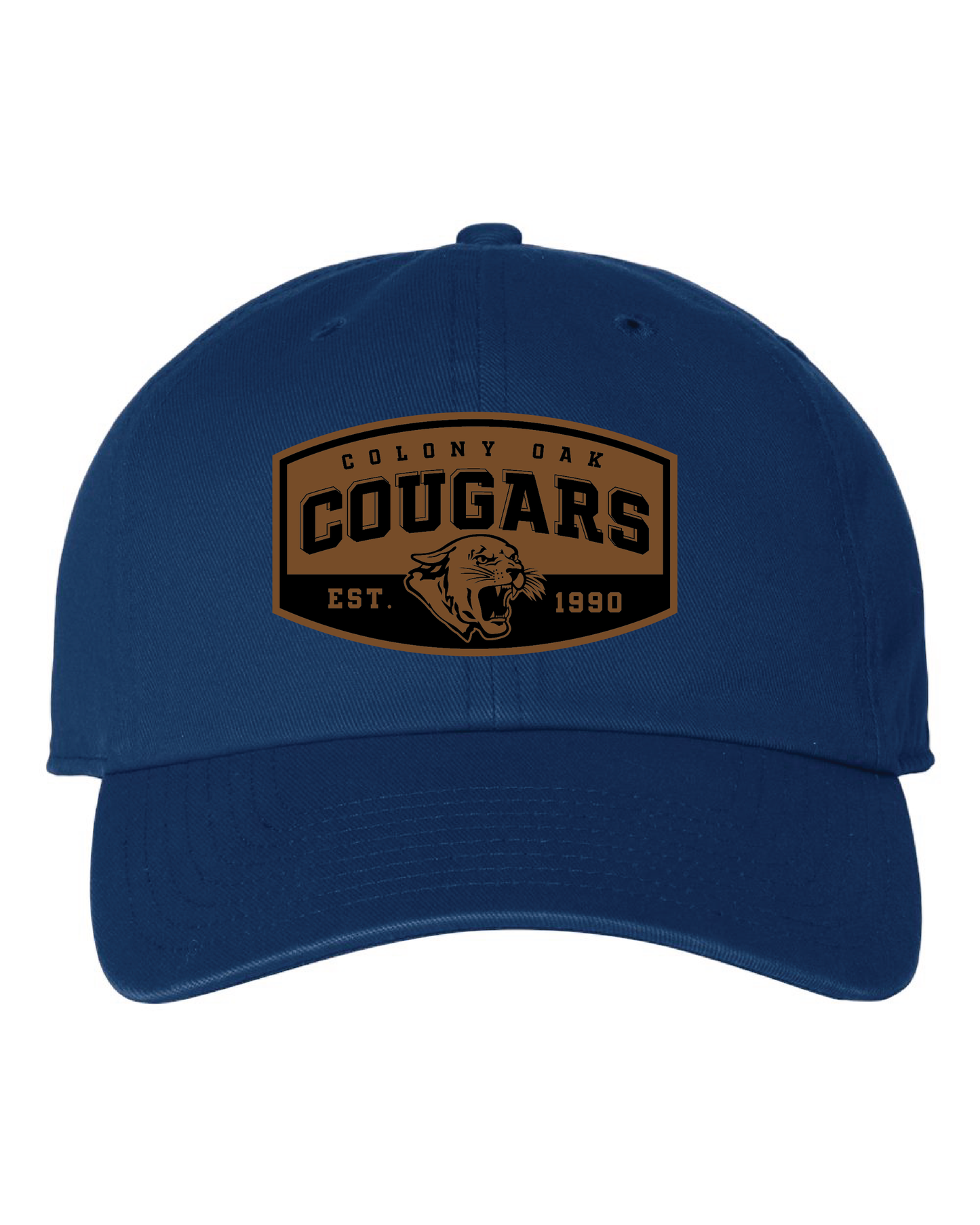 Twill Leather Patch Hat