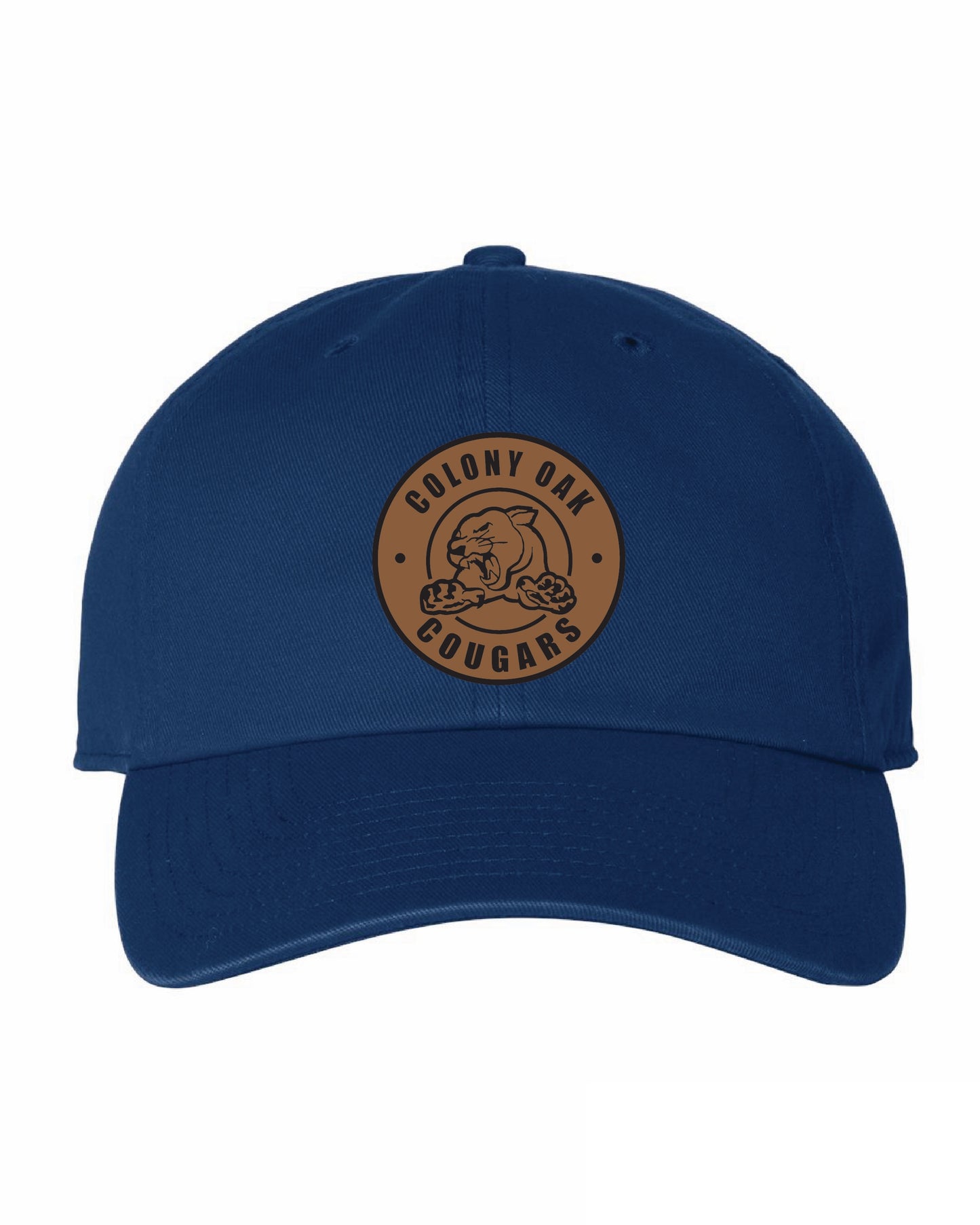 Twill Leather Patch Hat