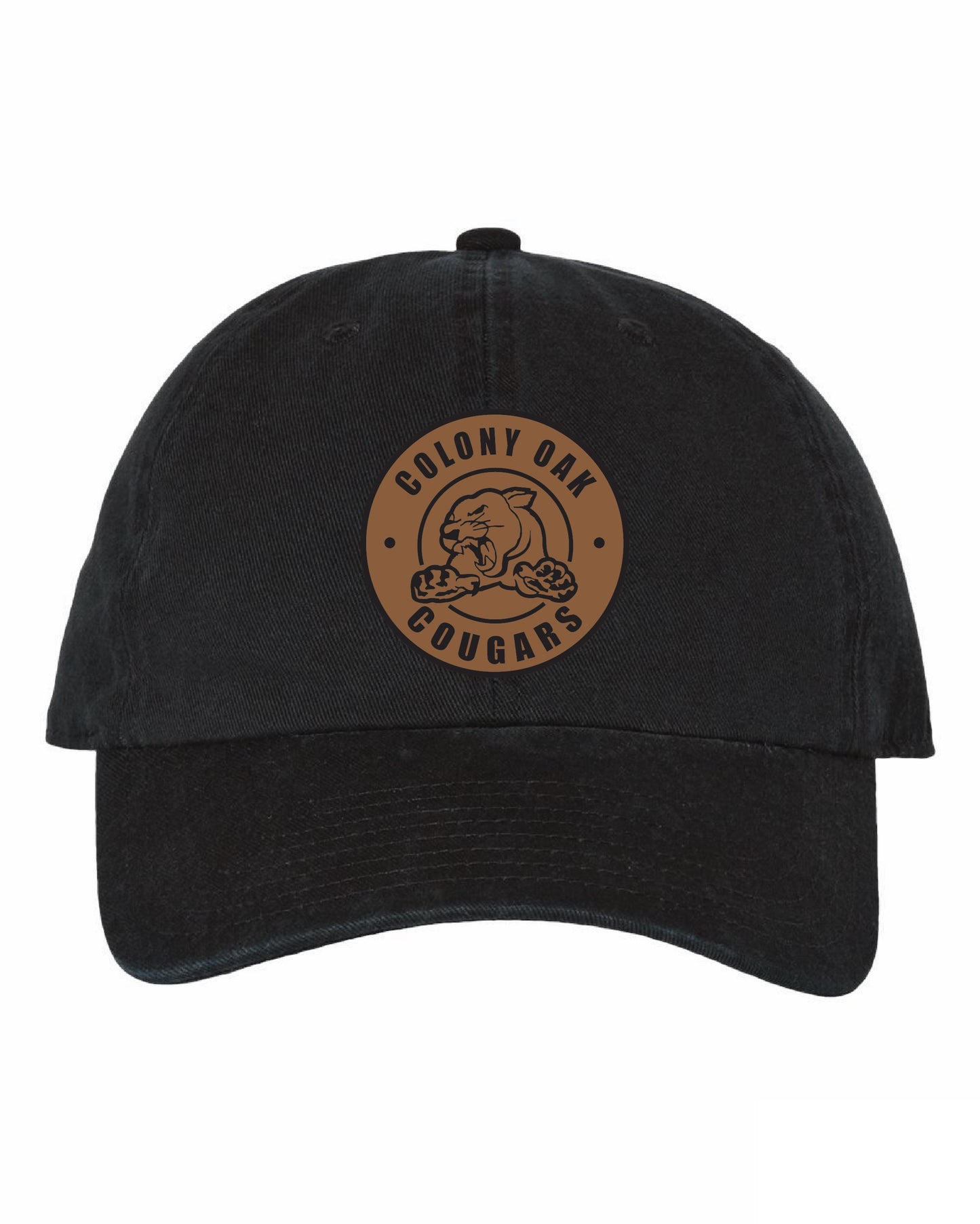 Twill Leather Patch Hat