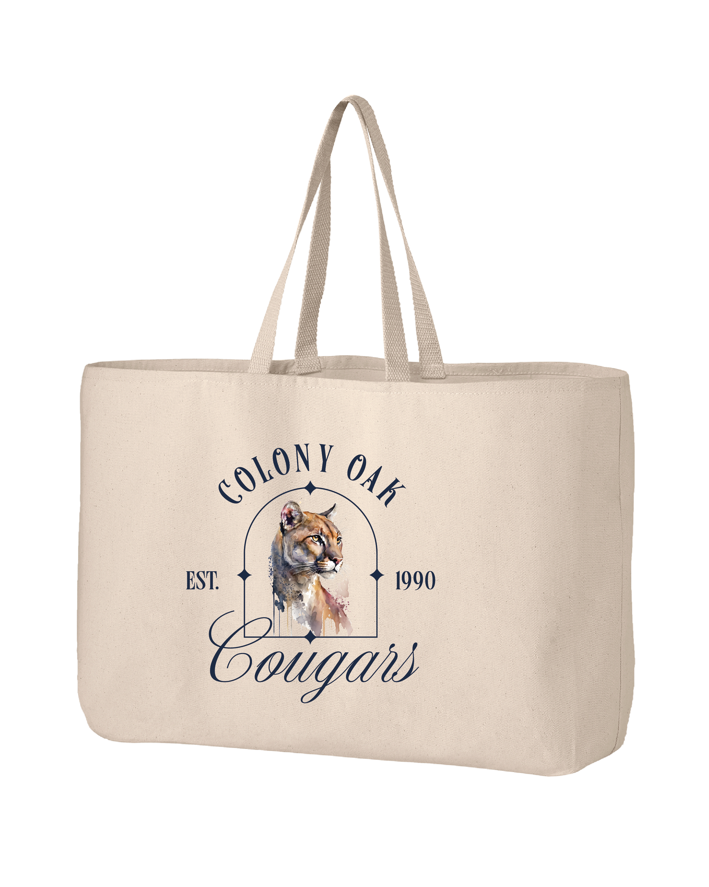 Colony Oak Canvas Tote Bags
