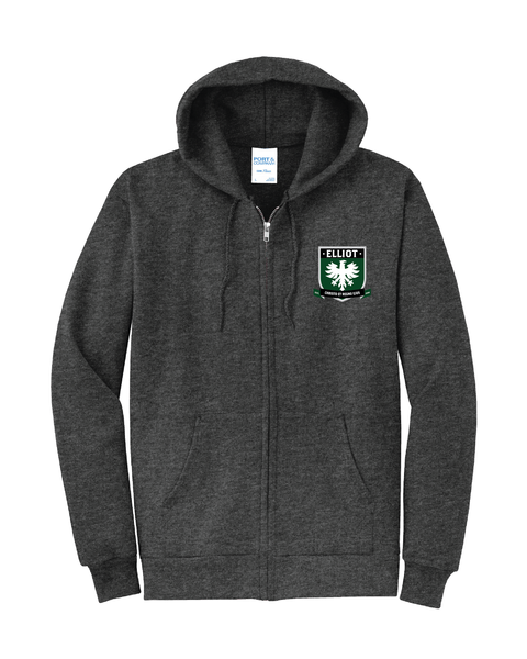 Full-Zip Hooded Sweatshirt