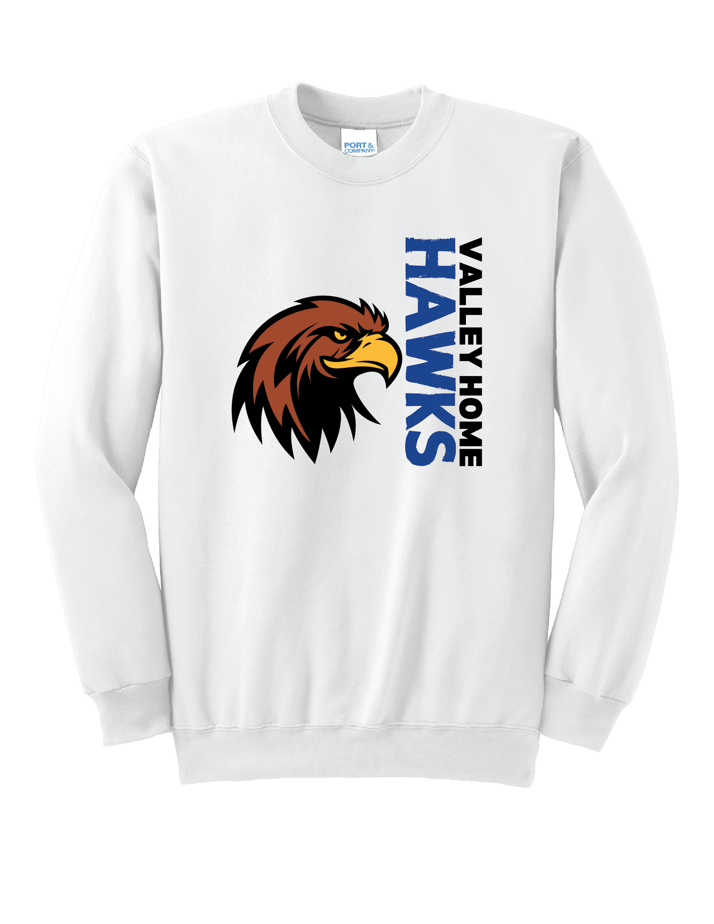 Home of the Hawks Crewneck