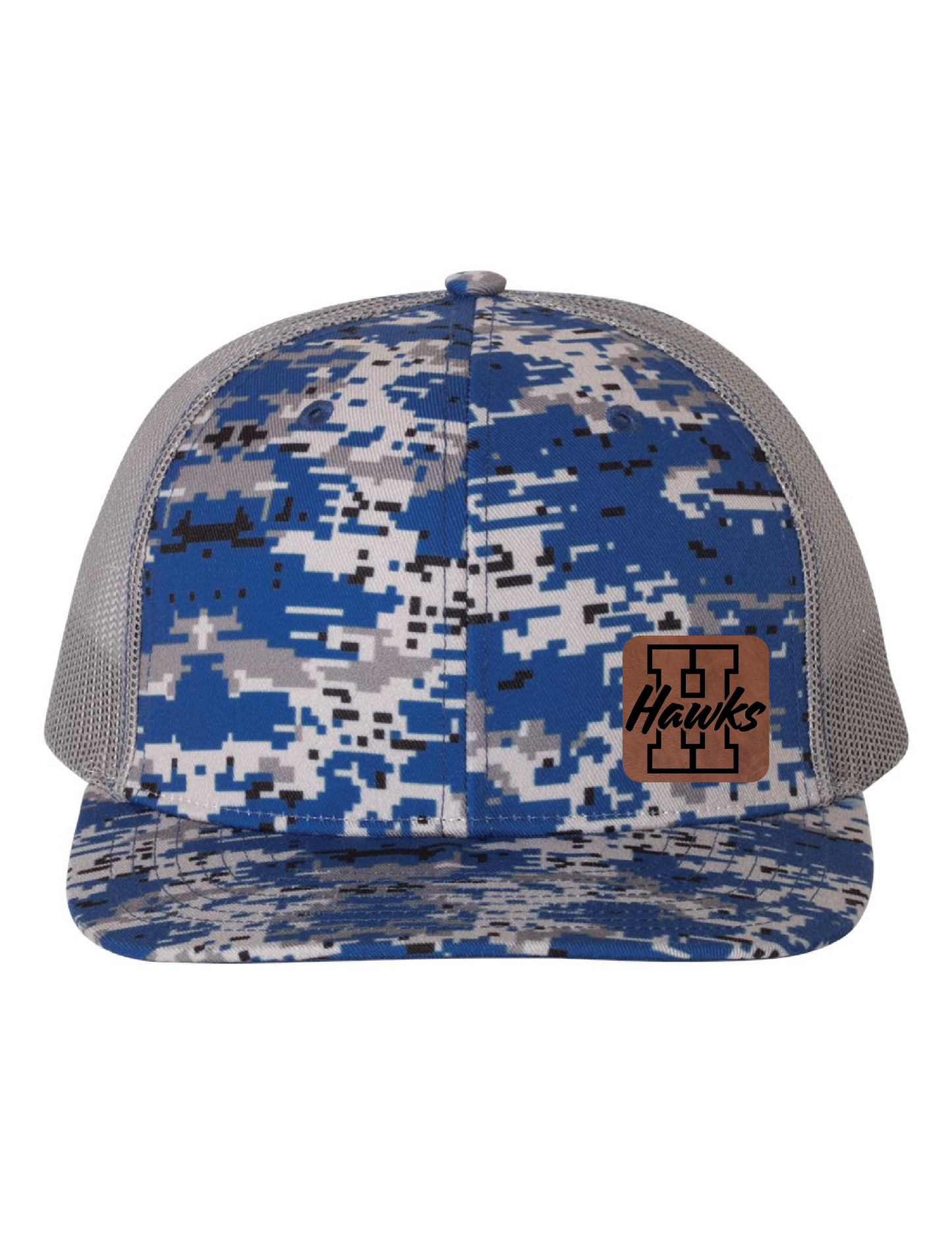 Leather Patch Snapback Hat
