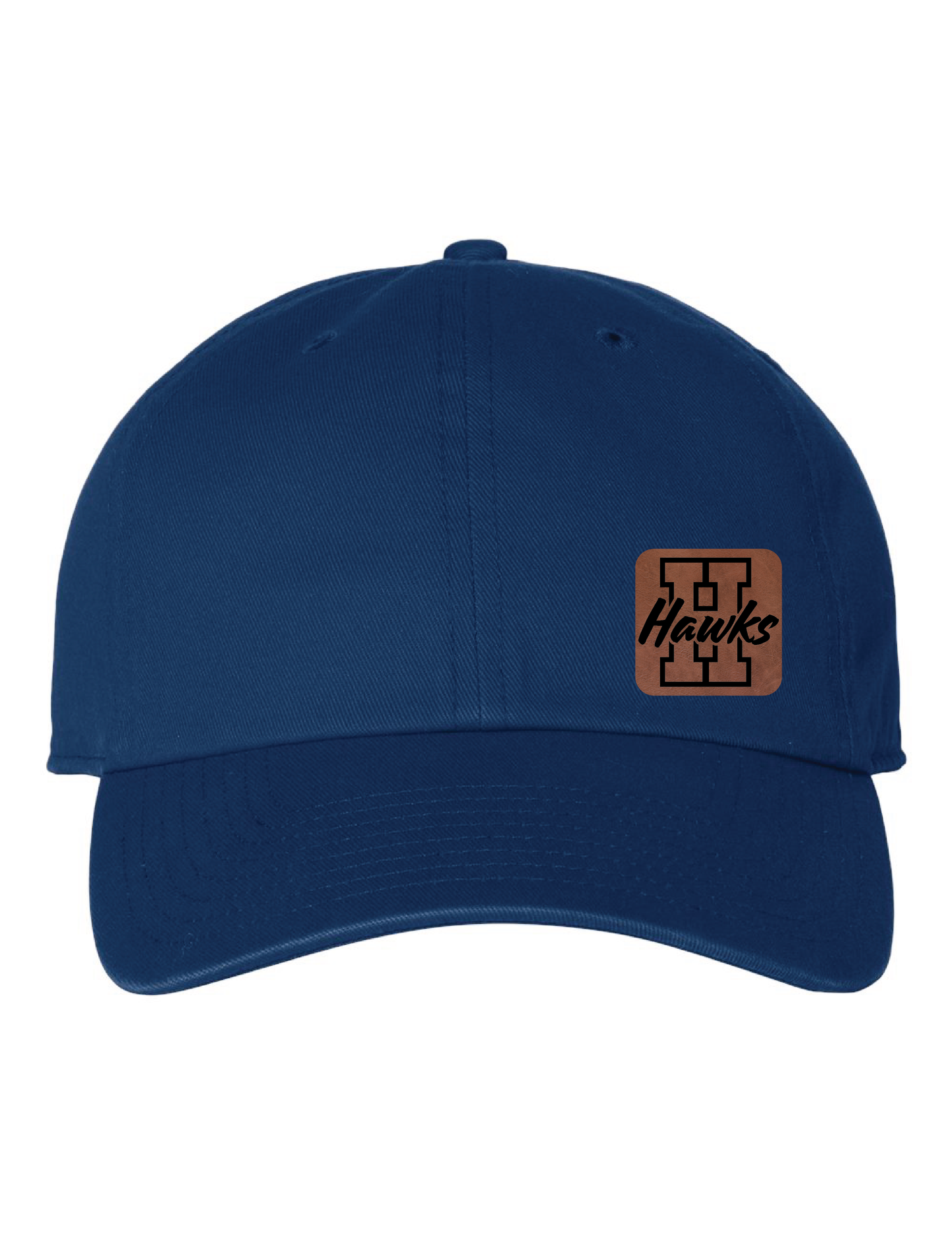 Twill Leather Patch Hat