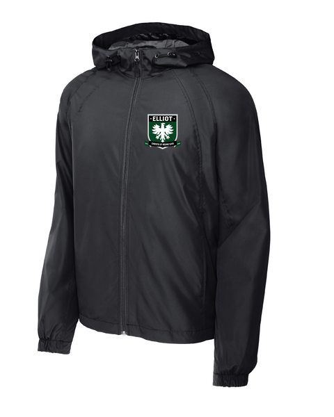 Hooded Raglan Jacket
