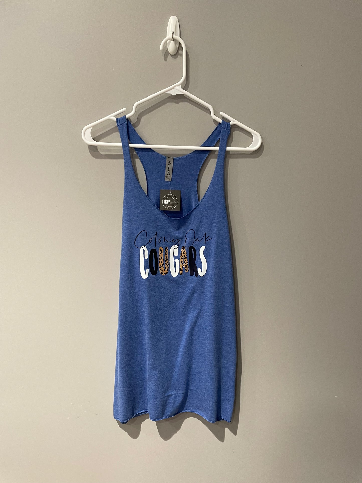 Cat Print Cougars Tank