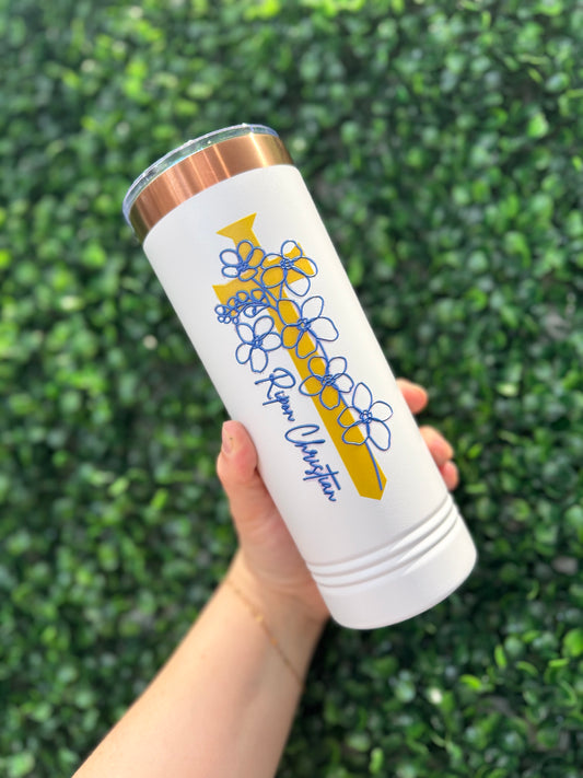 UV Printed 22 oz Skinny Tumbler