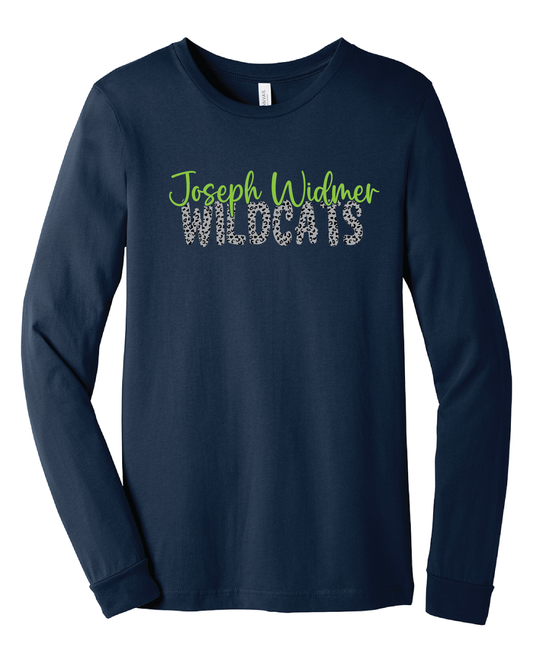 Wildcats Long Sleeve Tee (choose your design)