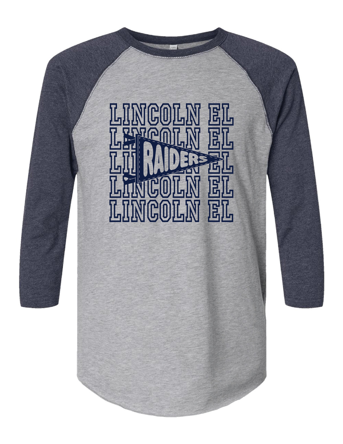 LE Baseball Style Tee (choose your design)