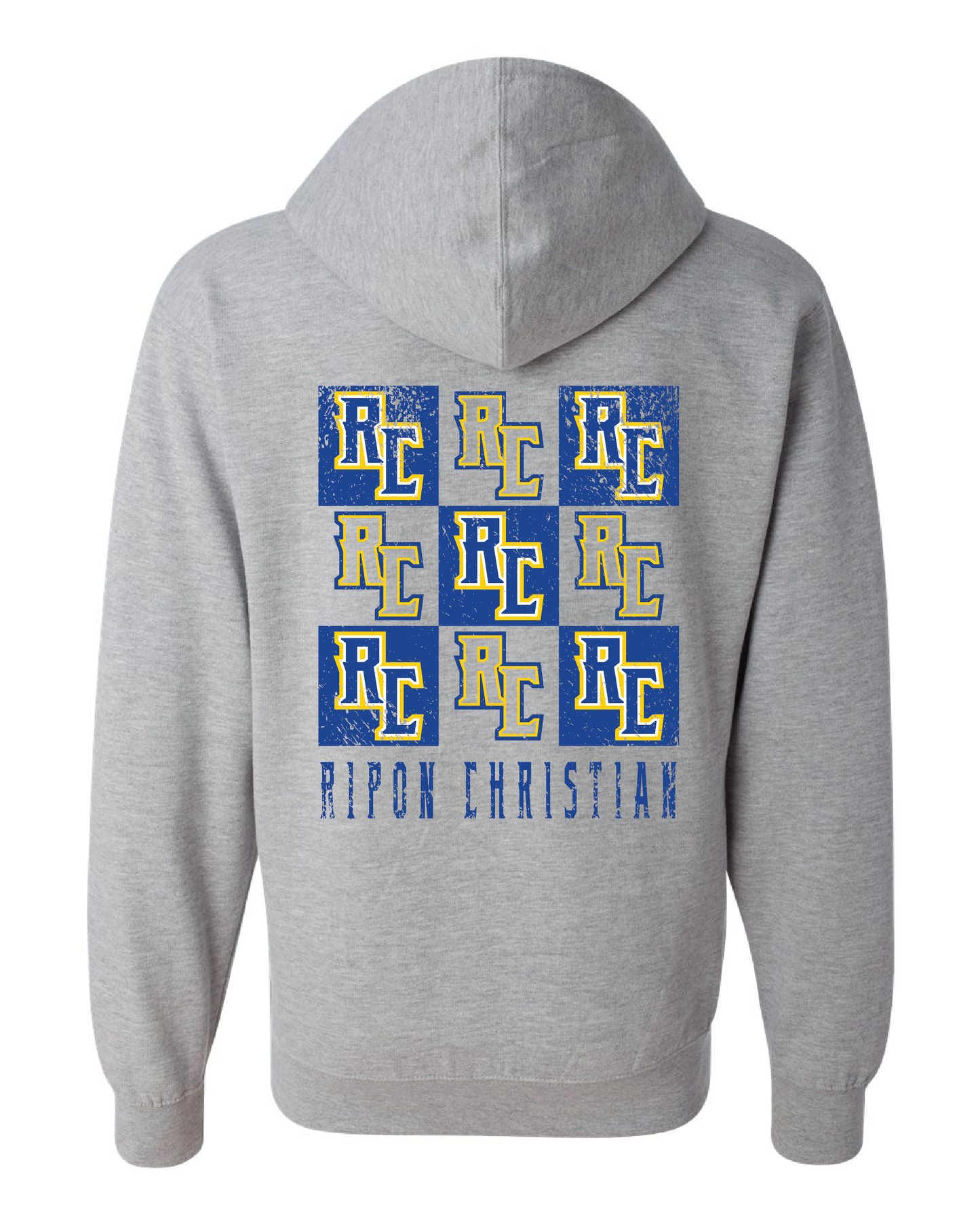 RC Checkerboard Zip Up Hoodie