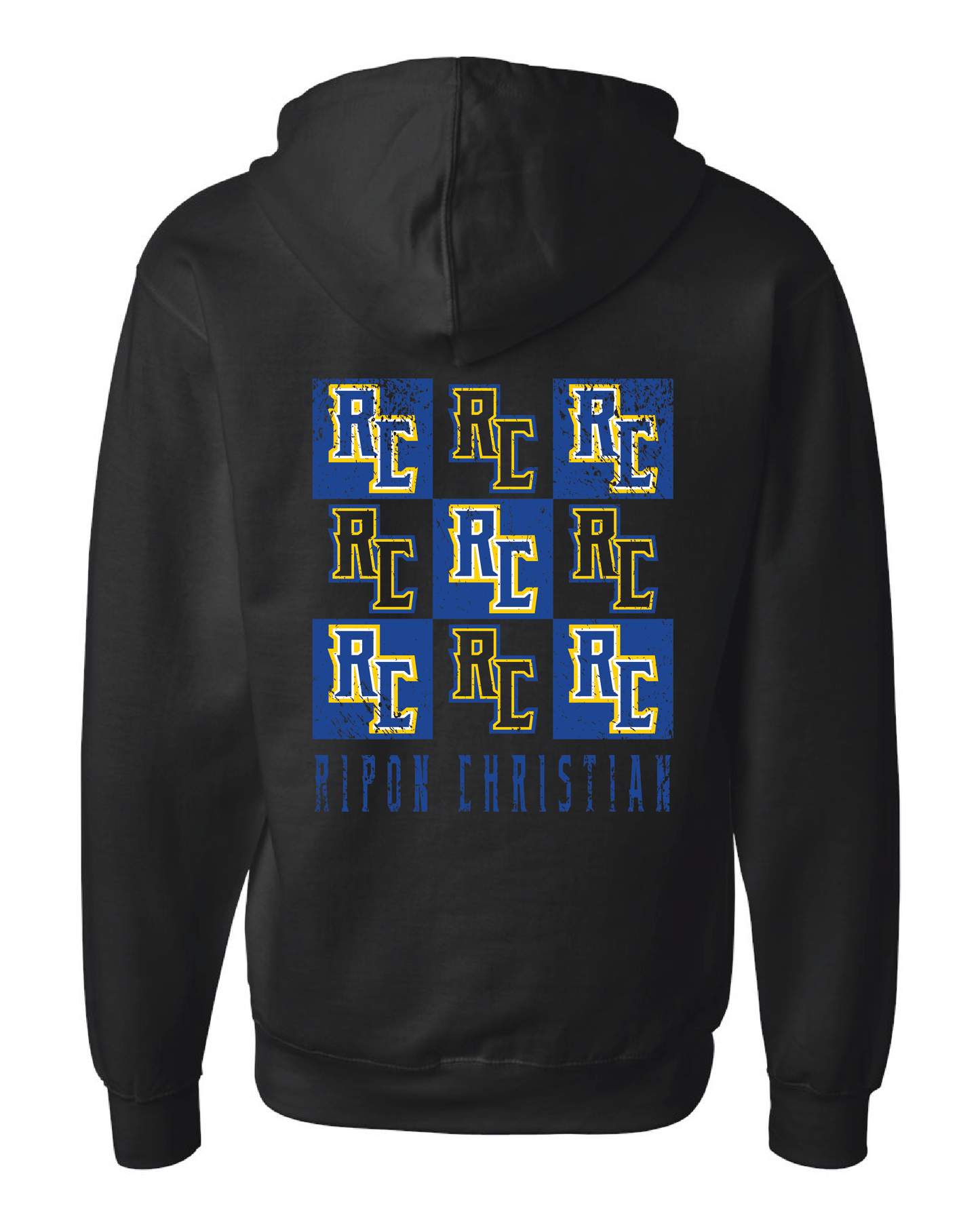 RC Checkerboard Zip Up Hoodie