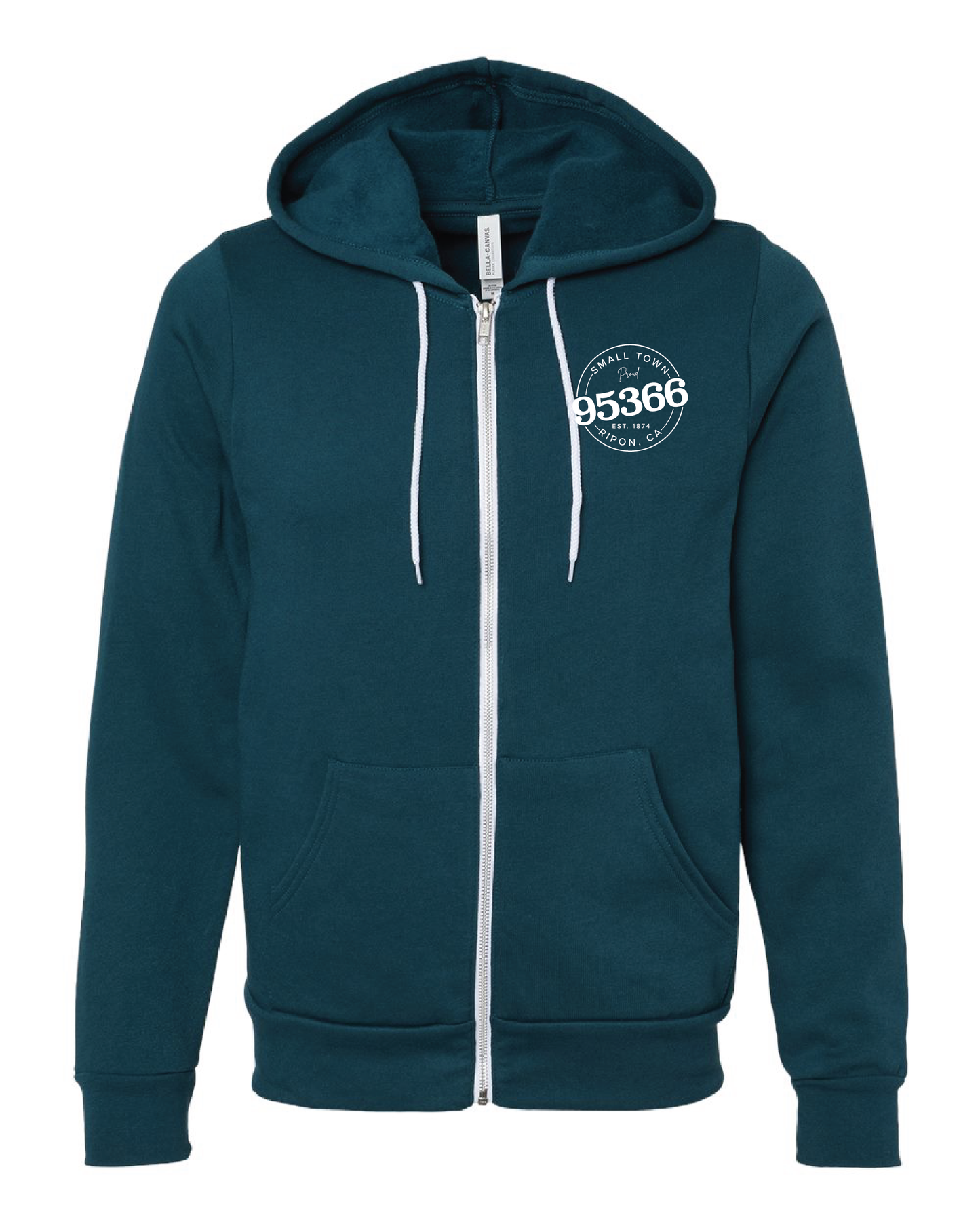 Ripon Motifs Zip-Up Hoodie