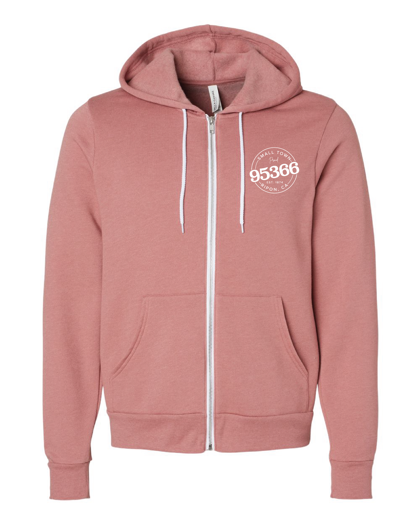 Ripon Motifs Zip-Up Hoodie