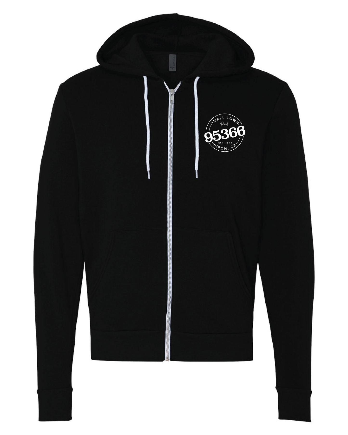Ripon Motifs Zip-Up Hoodie