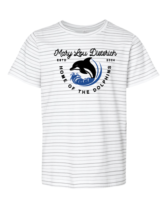 Curly Dolphins Tee