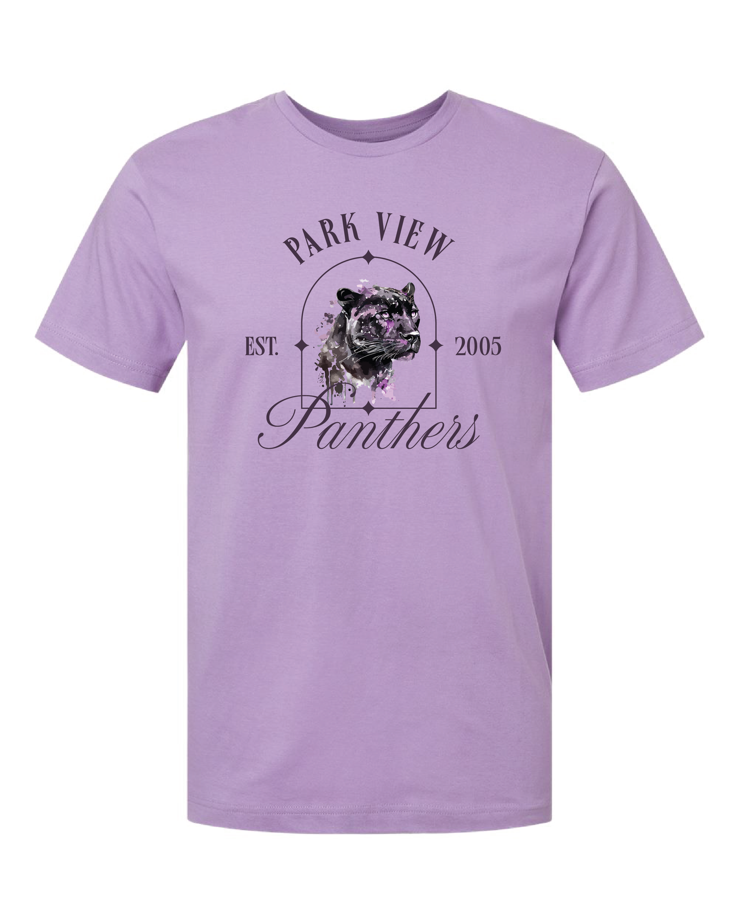Water Color Panther Tee