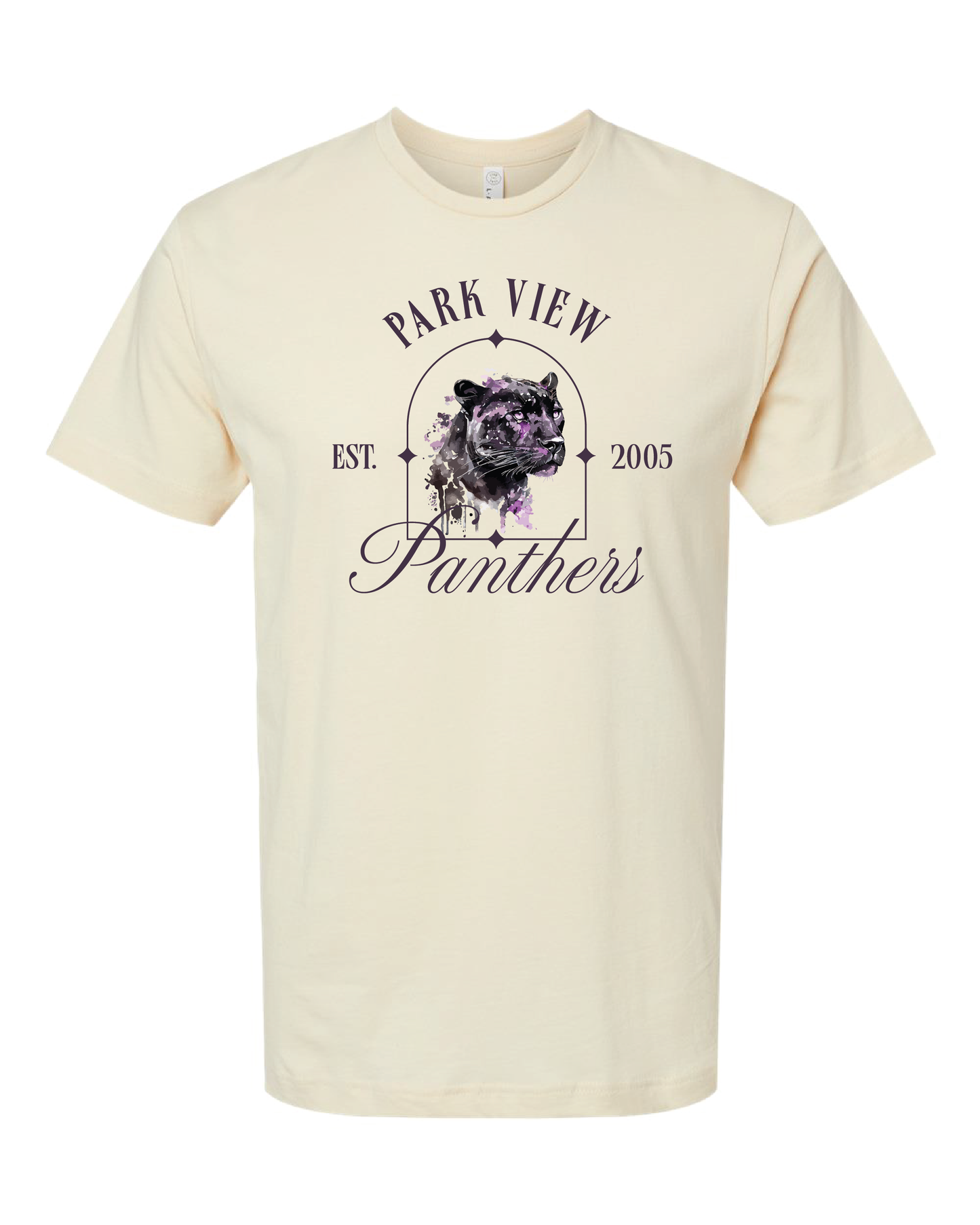 LAST CALL Water Color Panther Tee ADULT