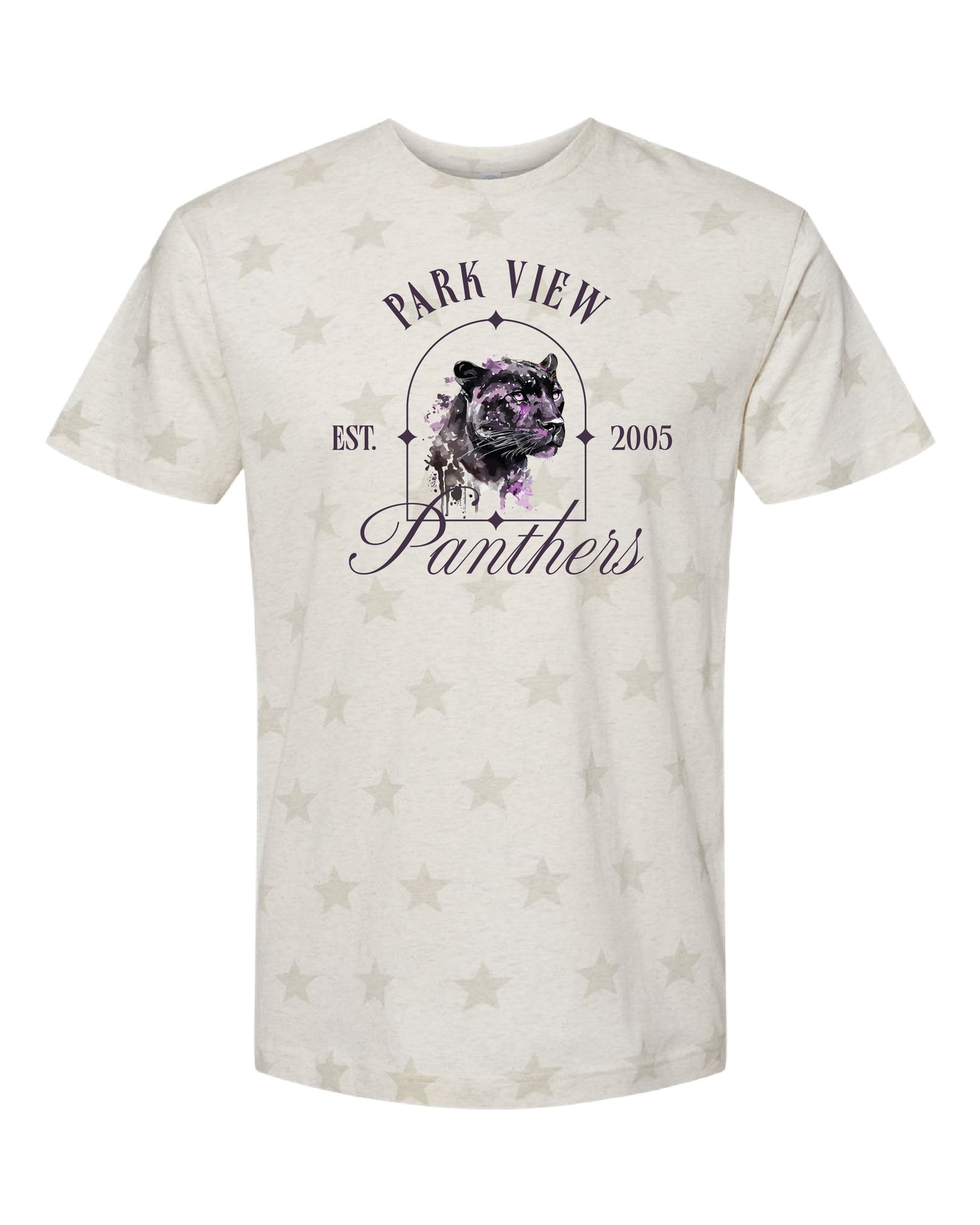 Water Color Panther Tee