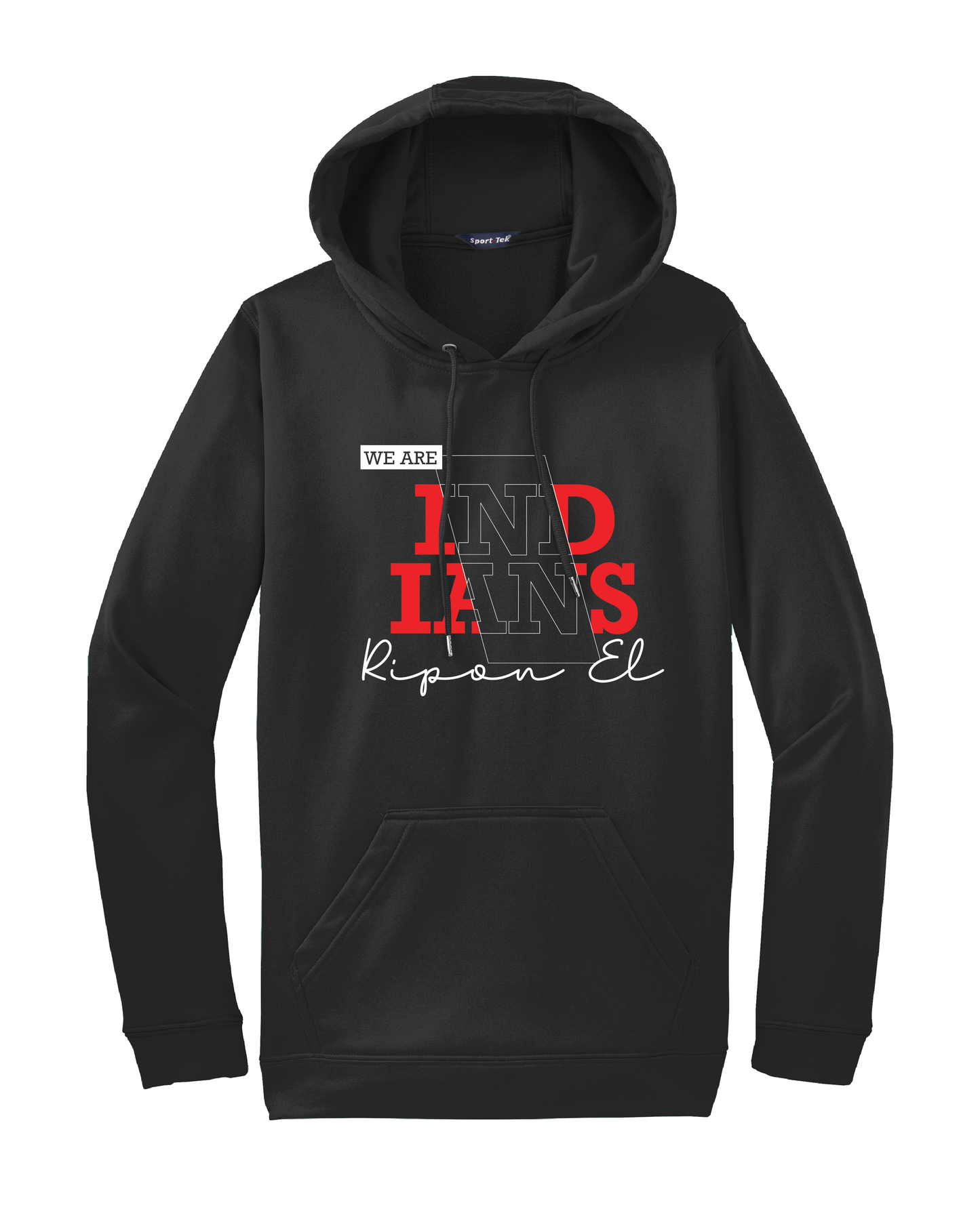 Line Art Indians Hoodie