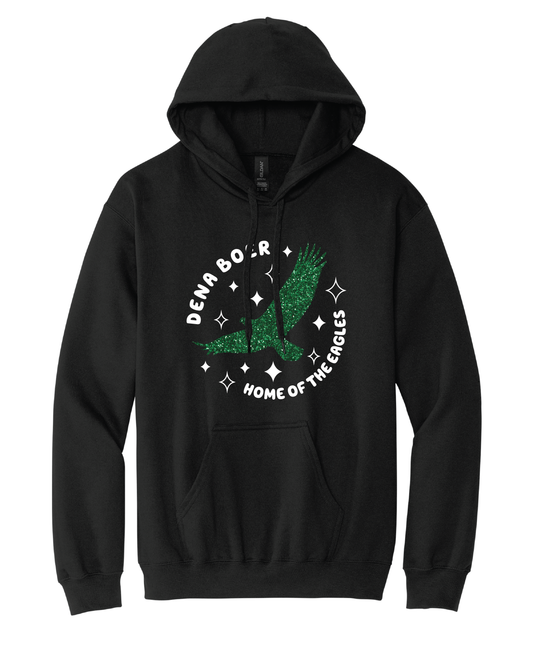 Eagles Glitter Hoodie