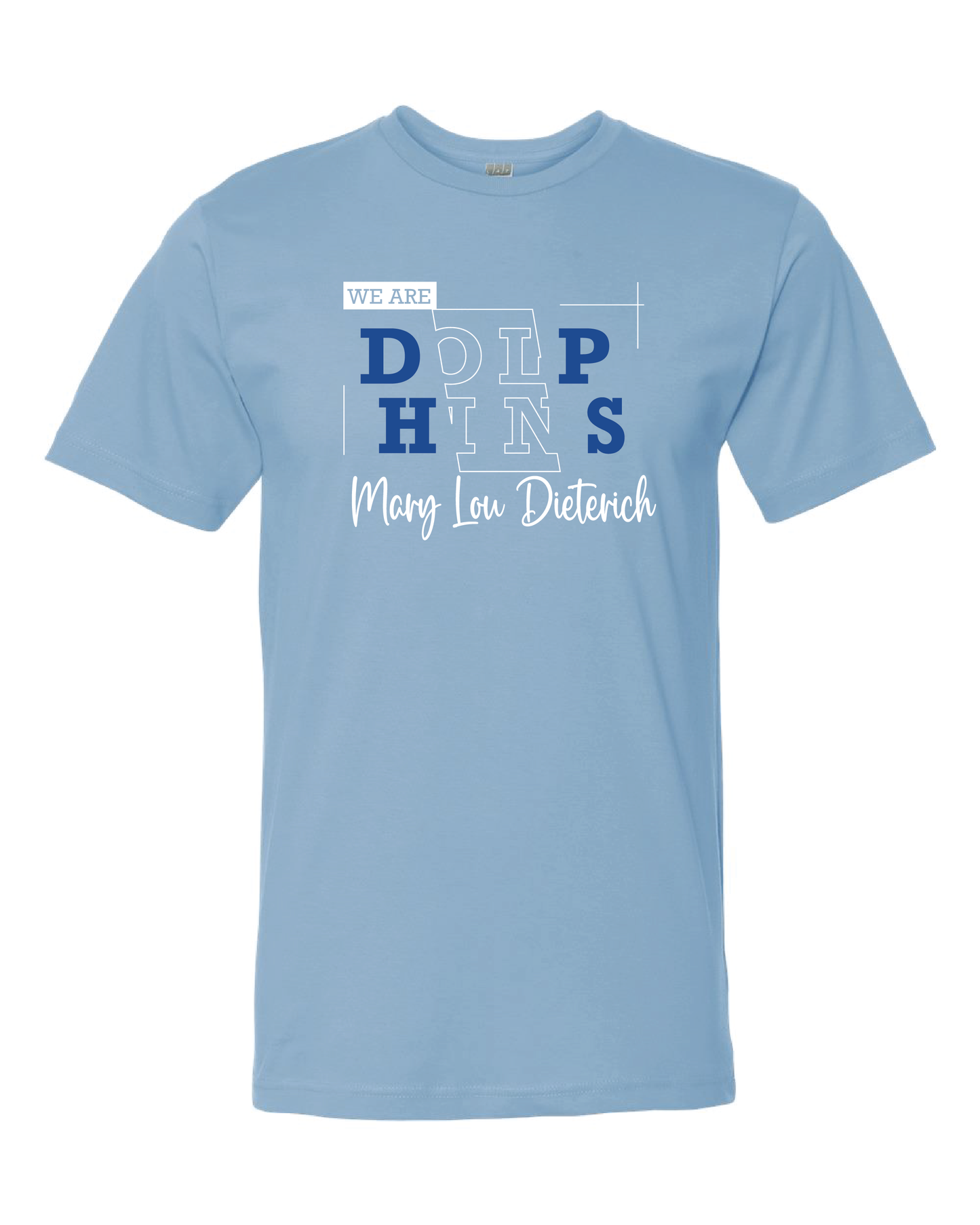 Line Art Dolphin Tee