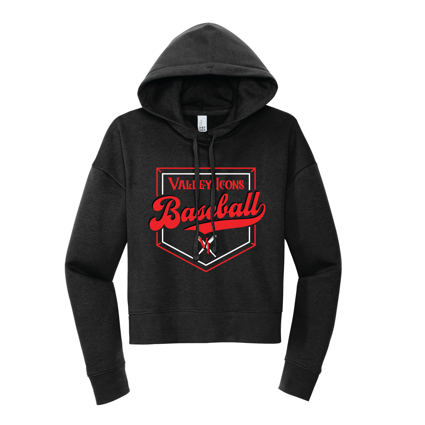 VI Diamond Women's Cropped Hoodie