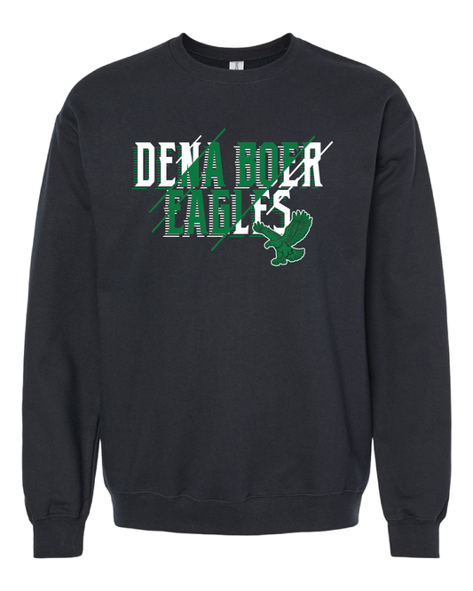 Collegiate Eagles Crewneck Sweatshirt