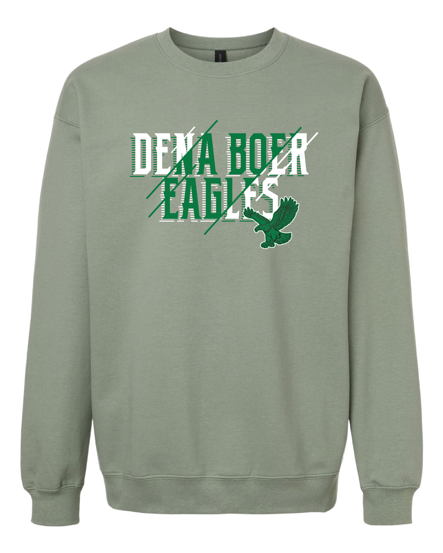 Collegiate Eagles Crewneck Sweatshirt